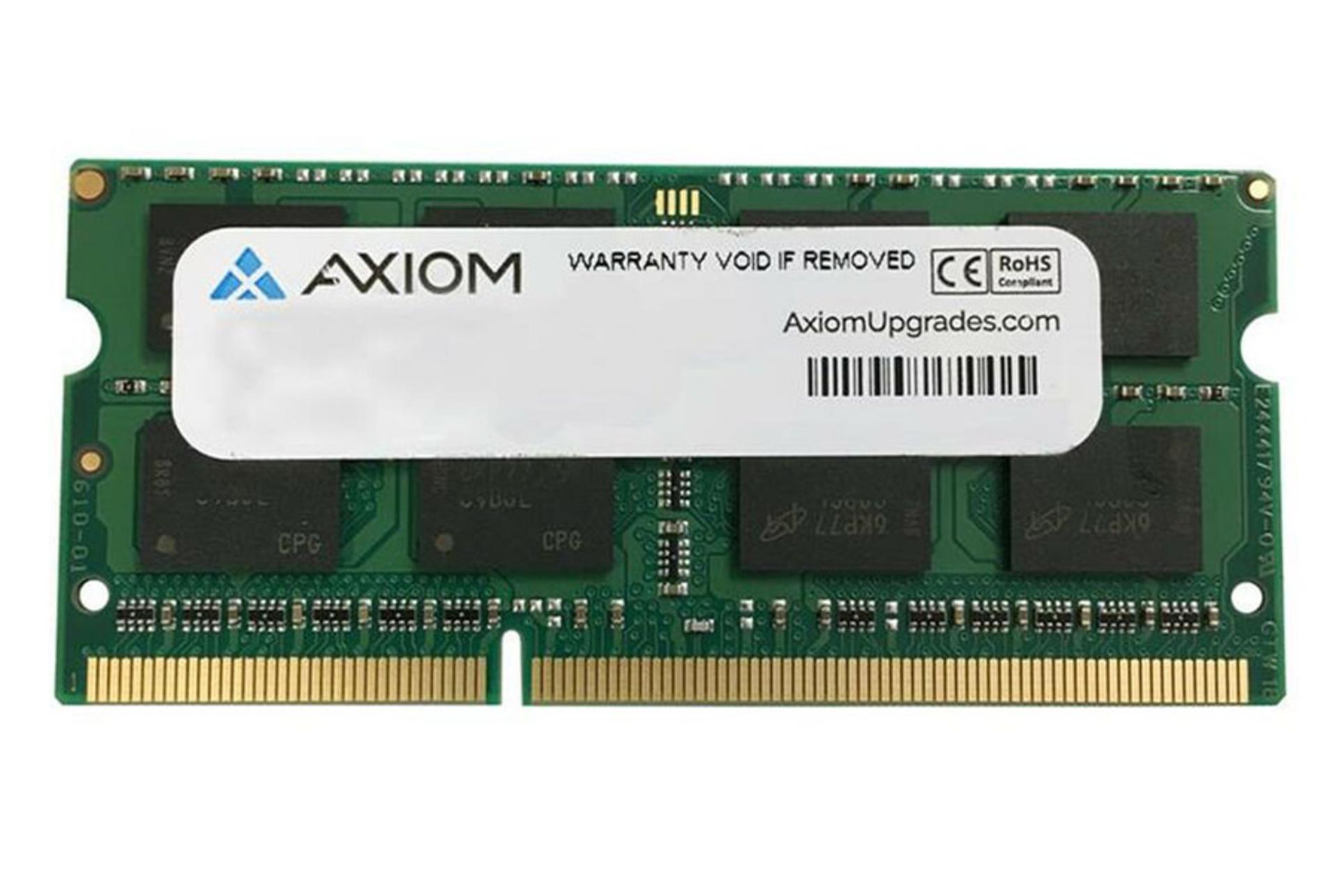رم اکسیوم SODIMM ظرفیت 4 گیگابایت از نوع DDR3-1333