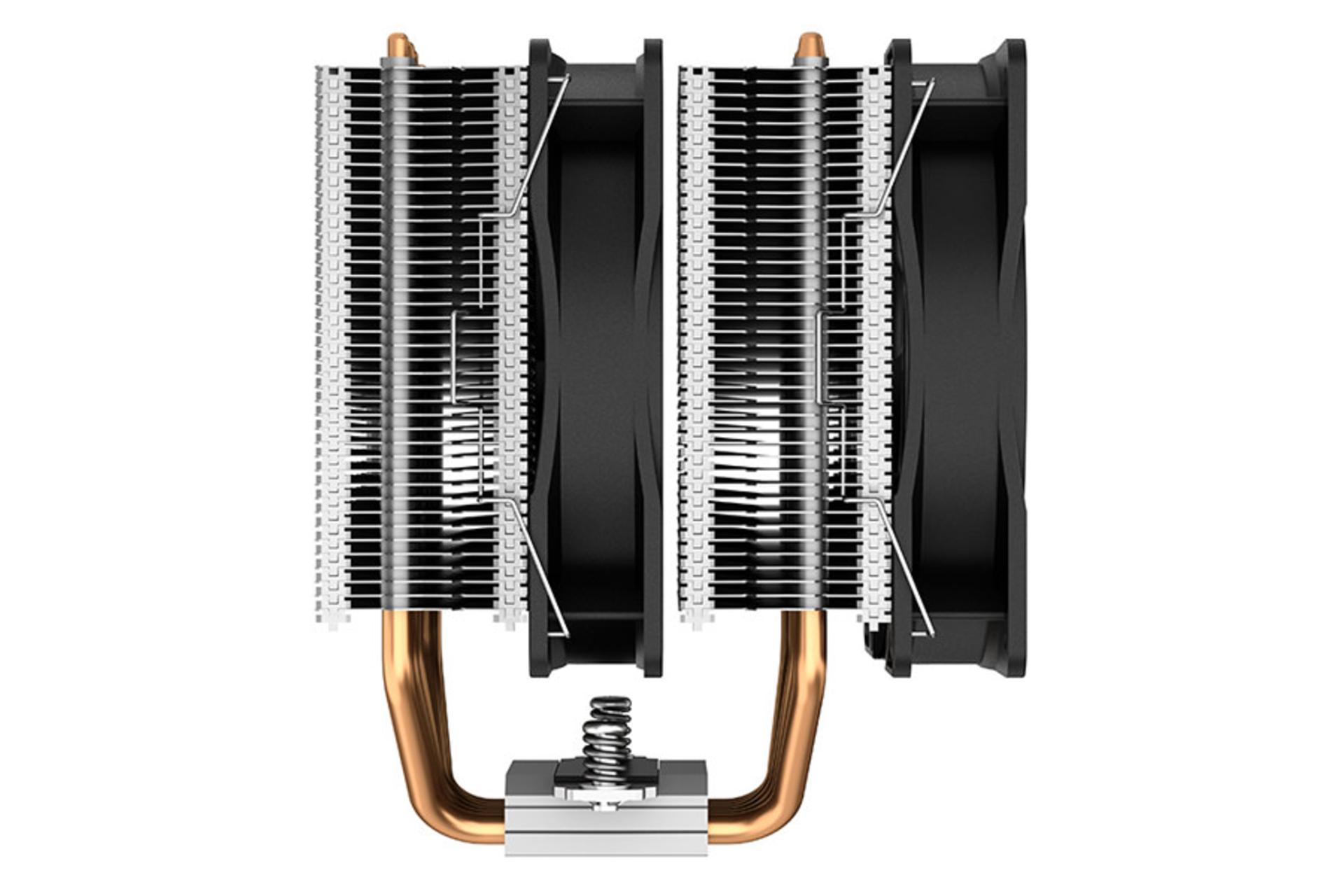 نمای جانبی خنک کننده پردازنده دیپ کول NEPTWIN V3