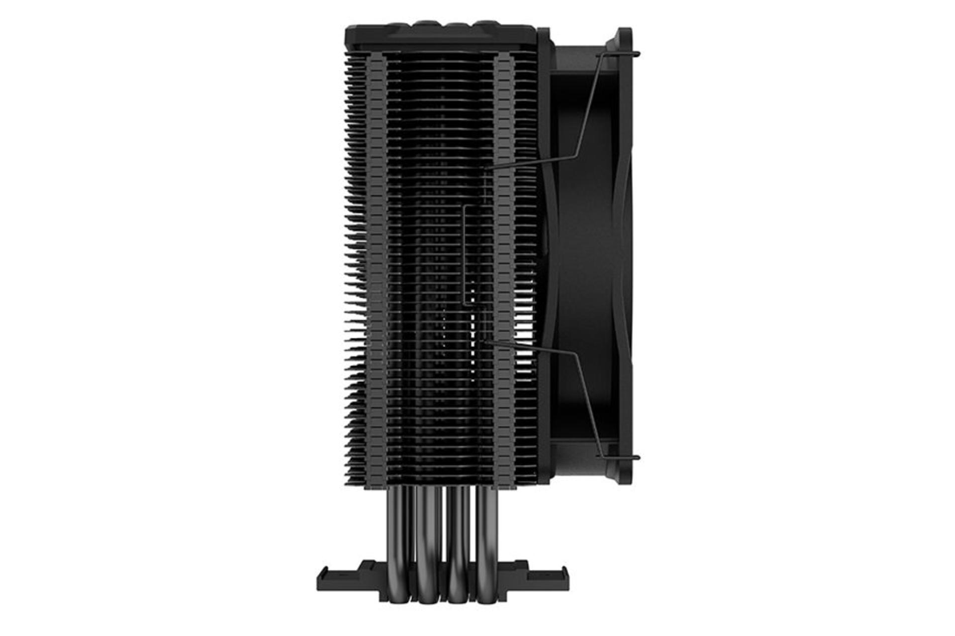 نمای جانبی خنک کننده پردازنده دیپ کول GAMMAXX GTE V2(Black)