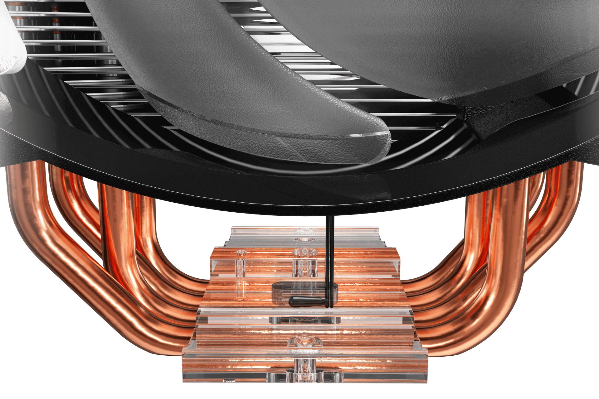 هیت پایپ خنک کننده پردازنده کولر مستر MASTERAIR MA410M