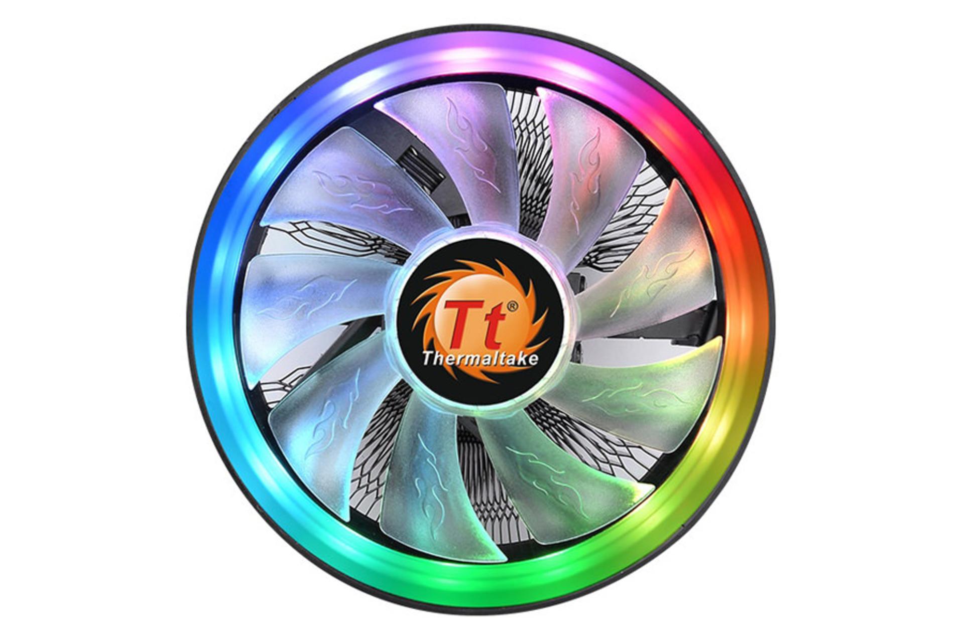 نمای بالای خنک کننده پردازنده ترمالتیک UX100 ARGB