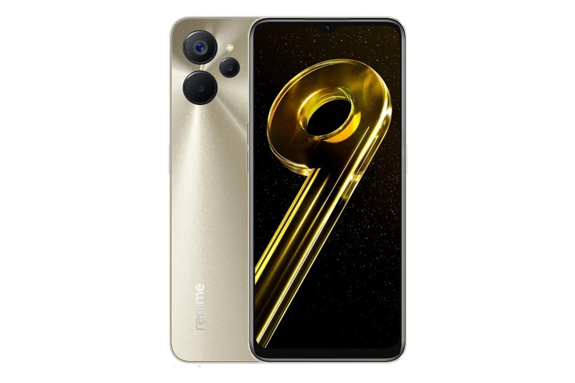 گوشی موبایل ریلمی Realme 9i 5G طلایی