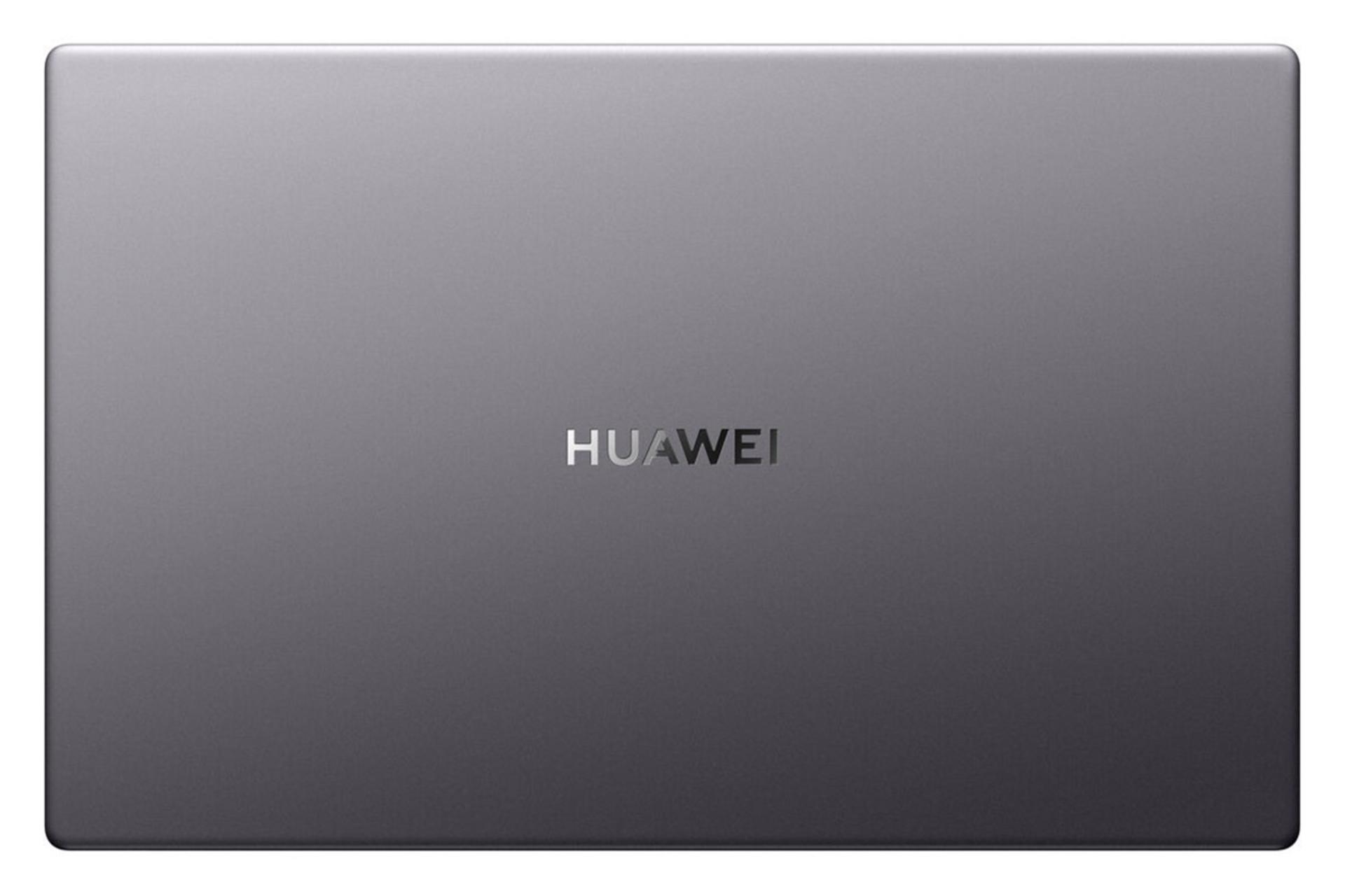 لپ تاپ هواوی میت بوک D15 از نمای پشت در حالت بسته