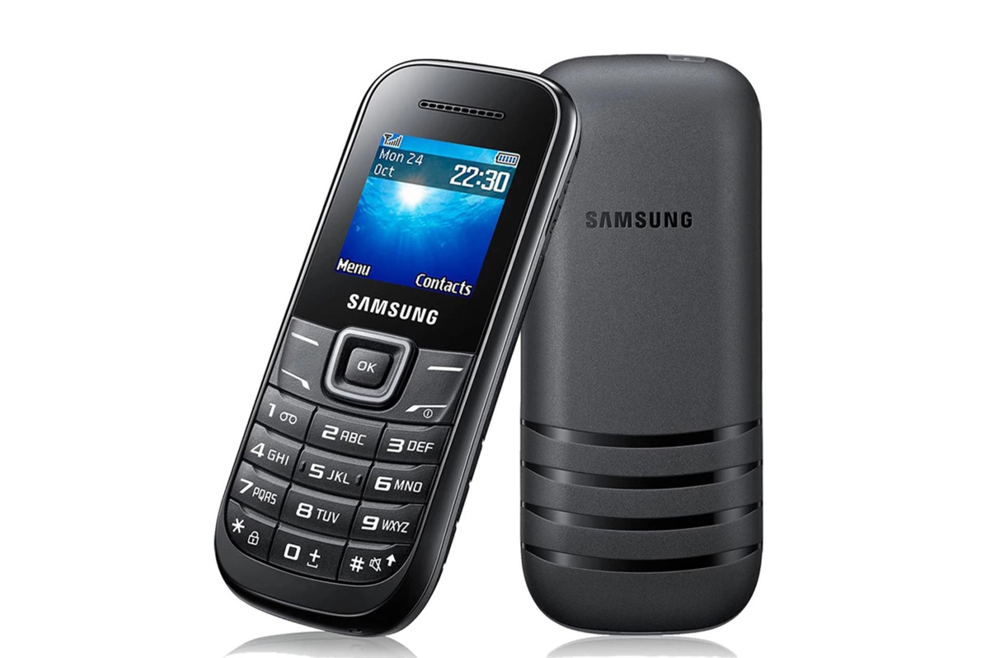  1200 Pusha سامسونگ مشکی Samsung E1200 Pusha