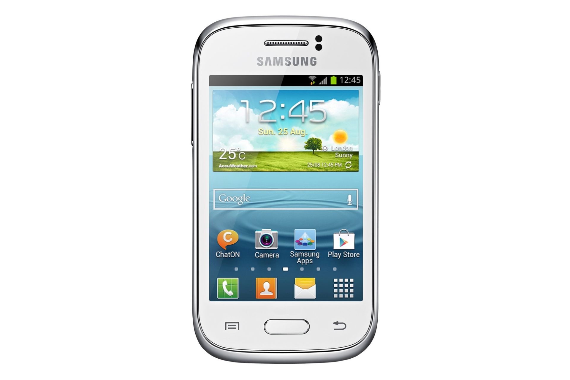گلکسی Young S6310 سامسونگ سفید Samsung Galaxy Young S6310	