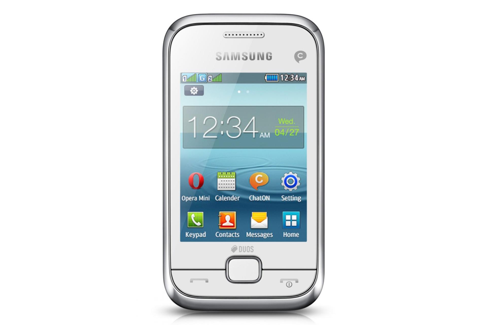 Rex 60 C3312R سامسونگ سفید Samsung Rex 60 C3312R