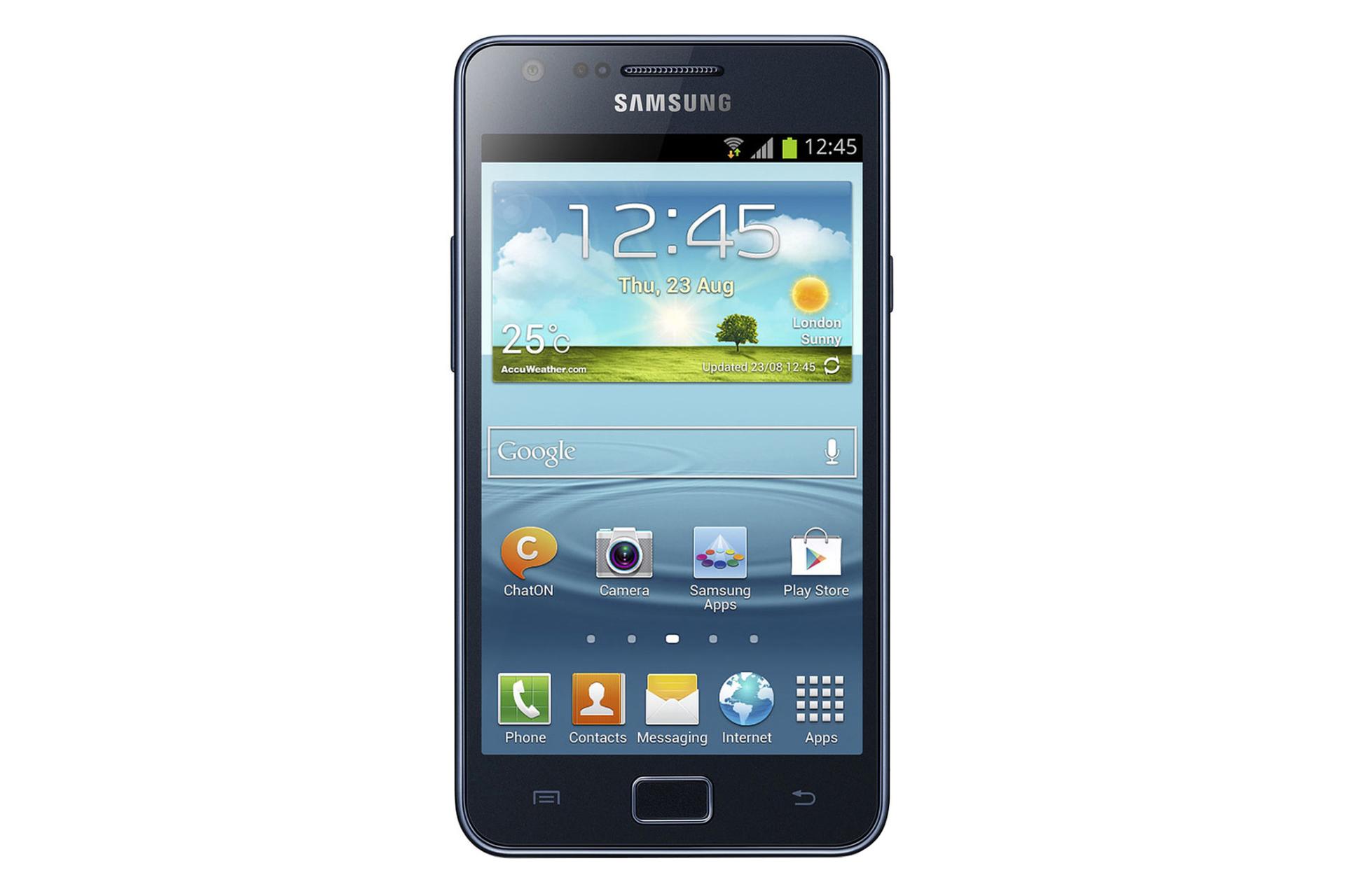گلکسی اس 2 پلاس I9105 سامسونگ نمای جلو Samsung I9105 Galaxy S II Plus