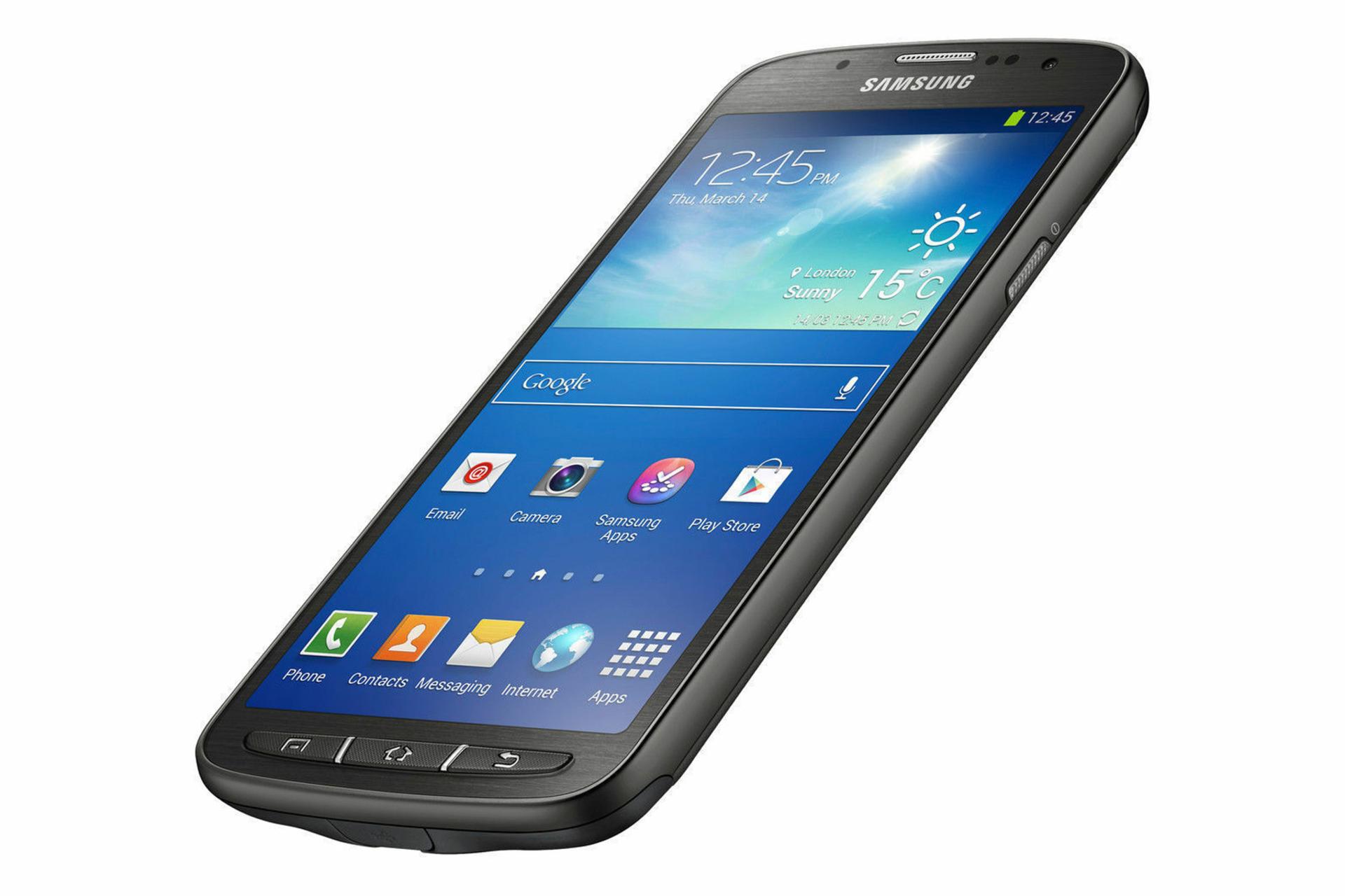طراحی گلکسی اس 4 اکتیو سامسونگ LTE-A Samsung Galaxy S4 Active LTE-A