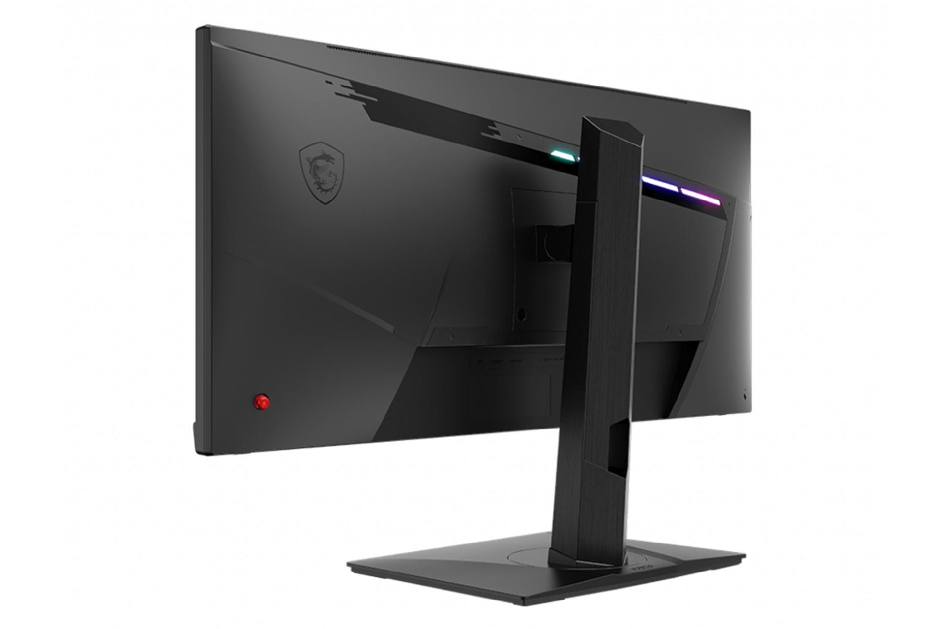 نمای نیمرخ پشت مانیتور MSI Optix MAG301RF