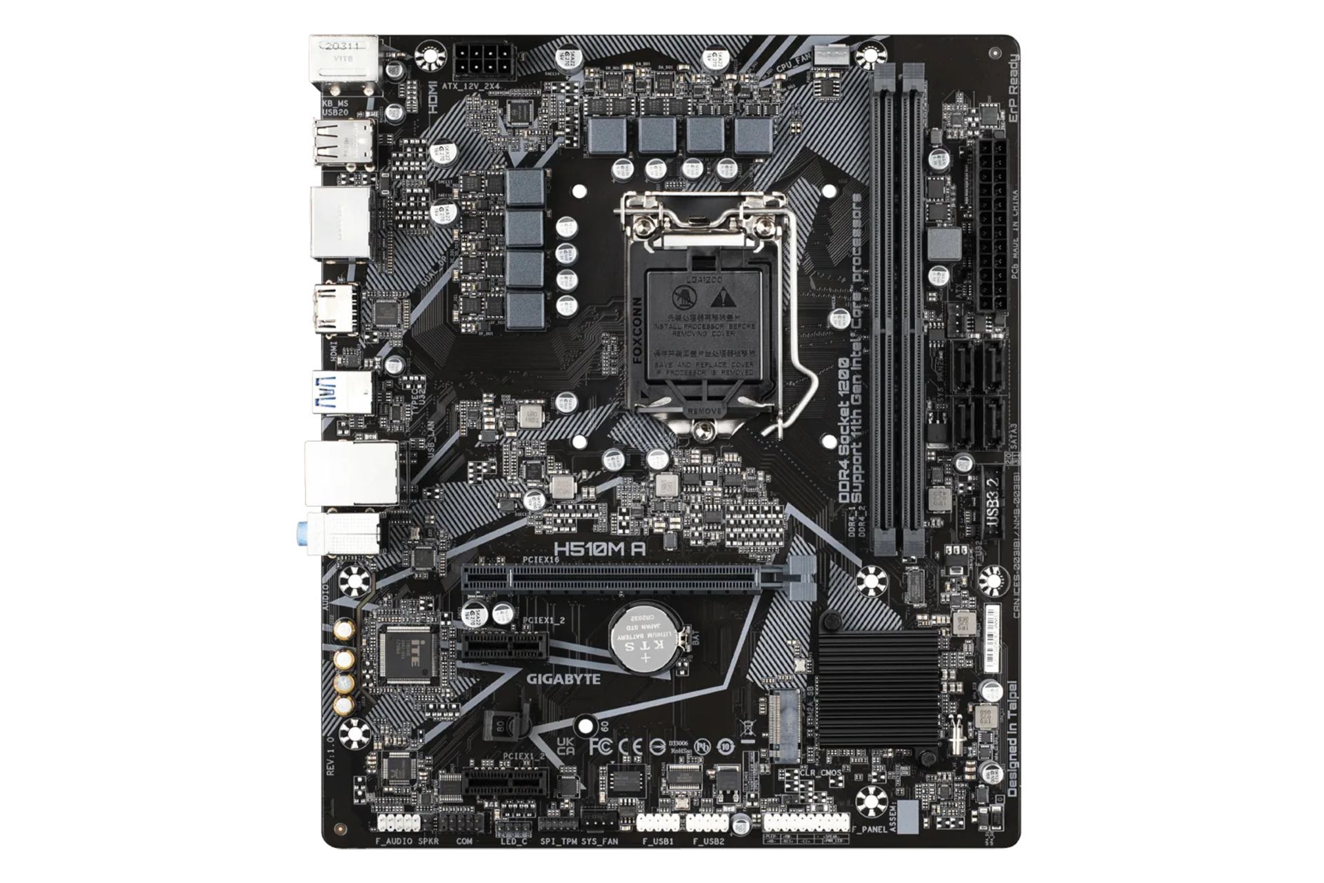 مادربرد گیگابایت GIGABYTE H510M A (rev. 1.0)