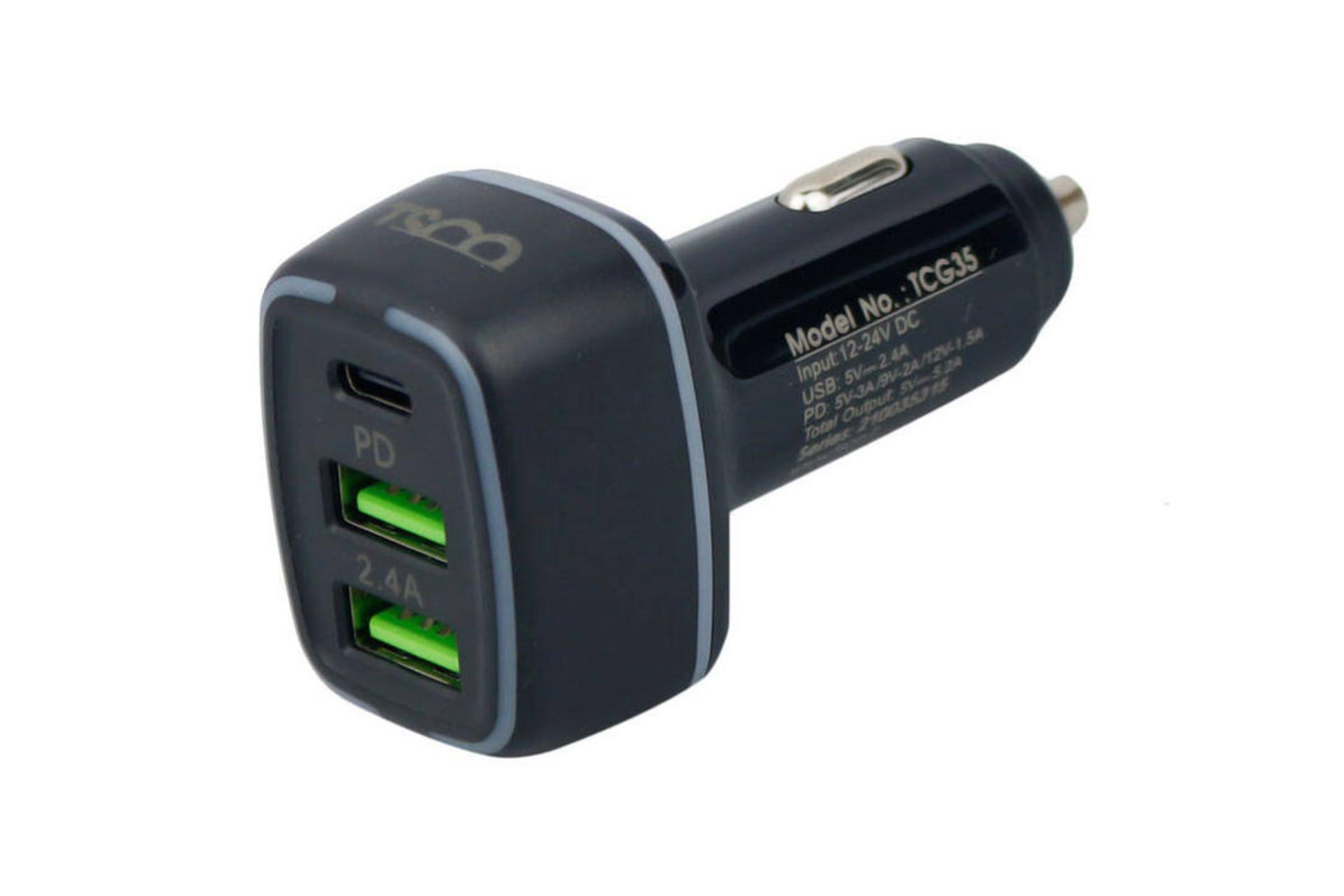 نمای جانبی شارژر تسکو TCG 35