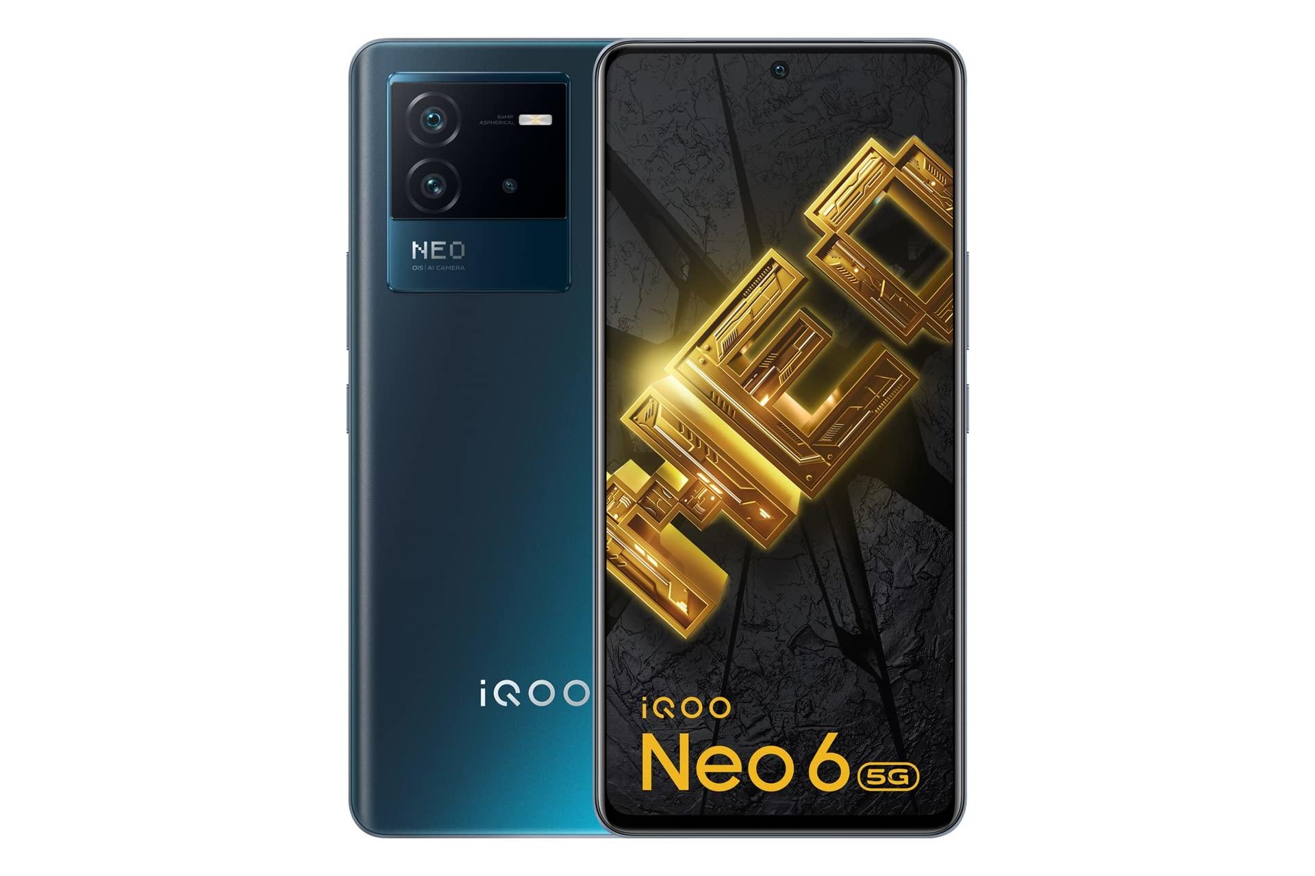 گوشی موبایل ویوو vivo iQOO Neo 6 آبی-سرمه ای