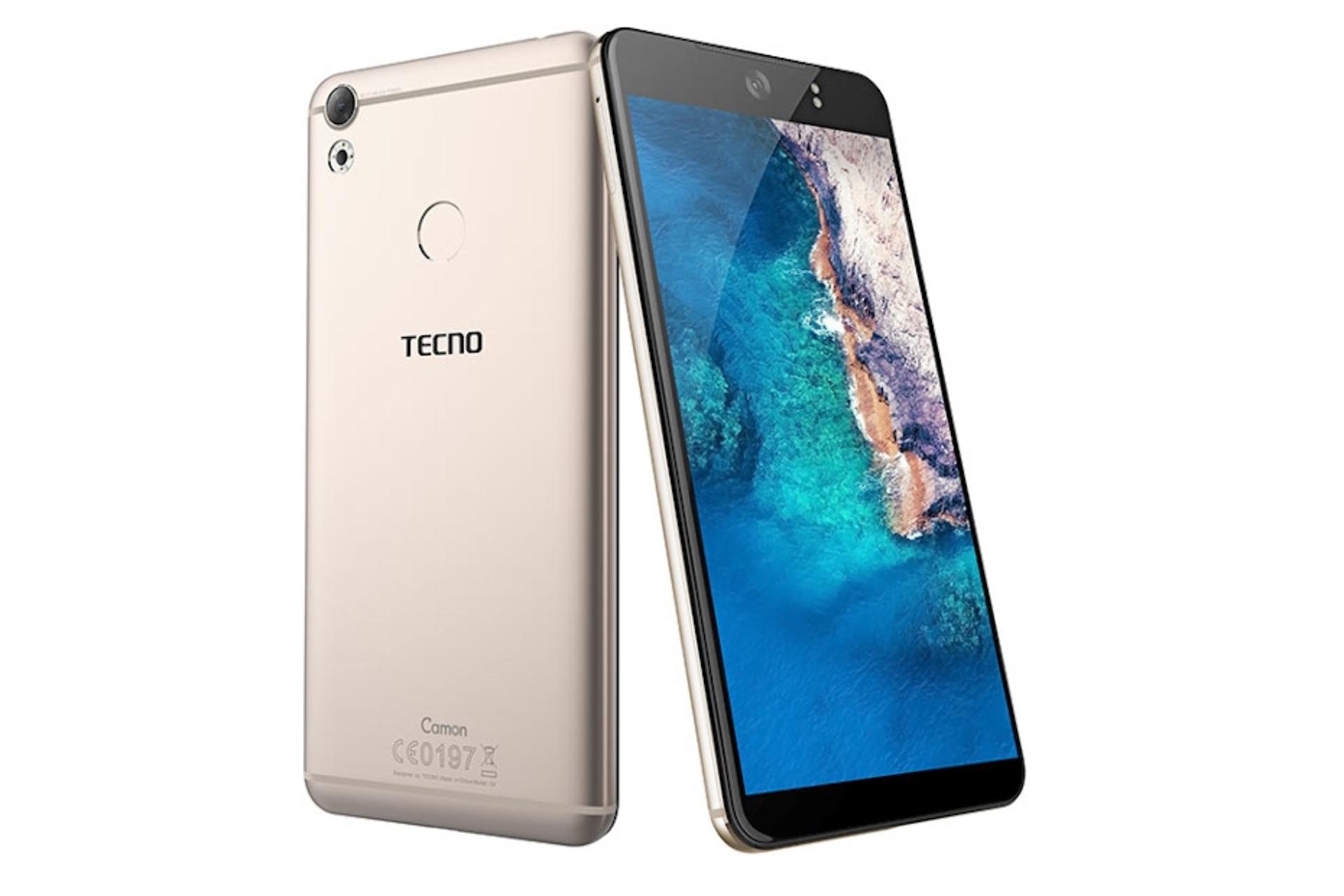 گوشی موبایل کمون CX تکنو Tecno Camon CX طلایی