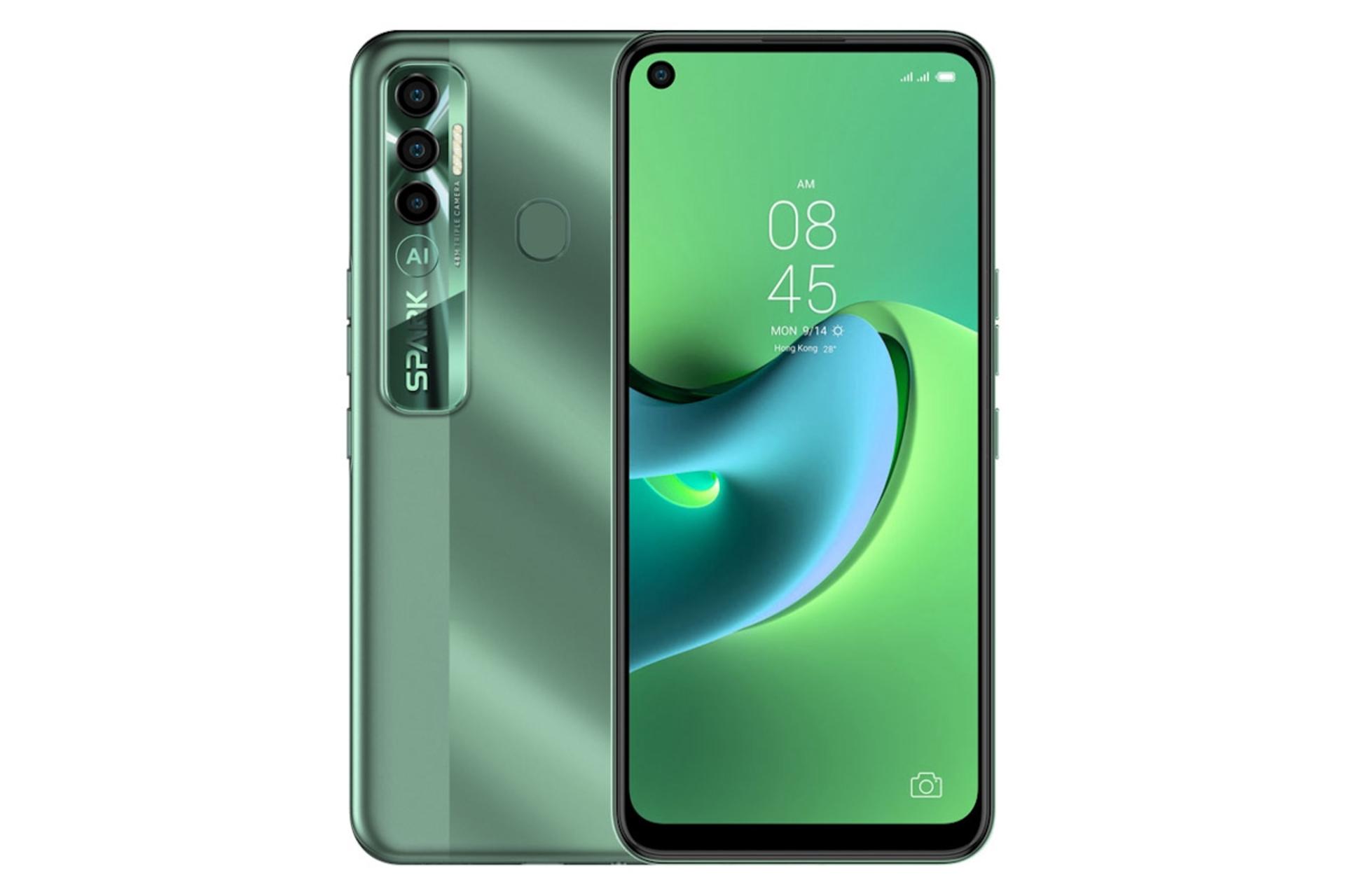 گوشی موبایل اسپارک 7 پرو تکنو Tecno Spark 7 Pro سبز
