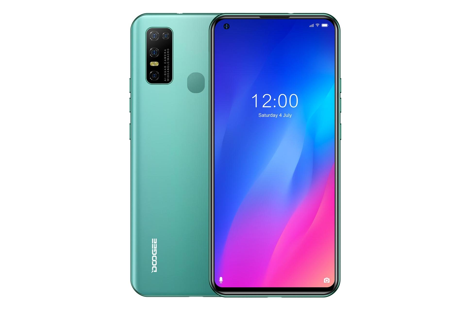 گوشی موبایل دوجی Doogee N30 سبز