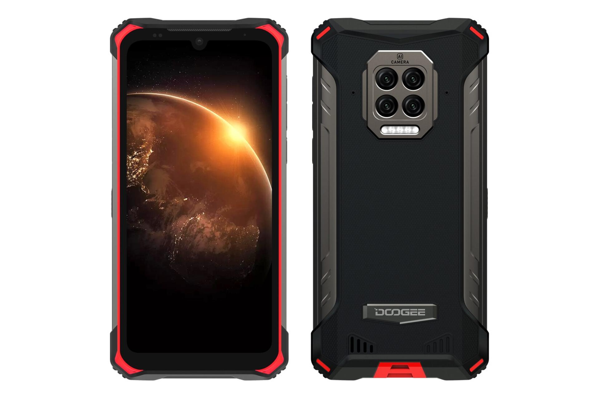 گوشی موبایل دوجی Doogee S86 قرمز