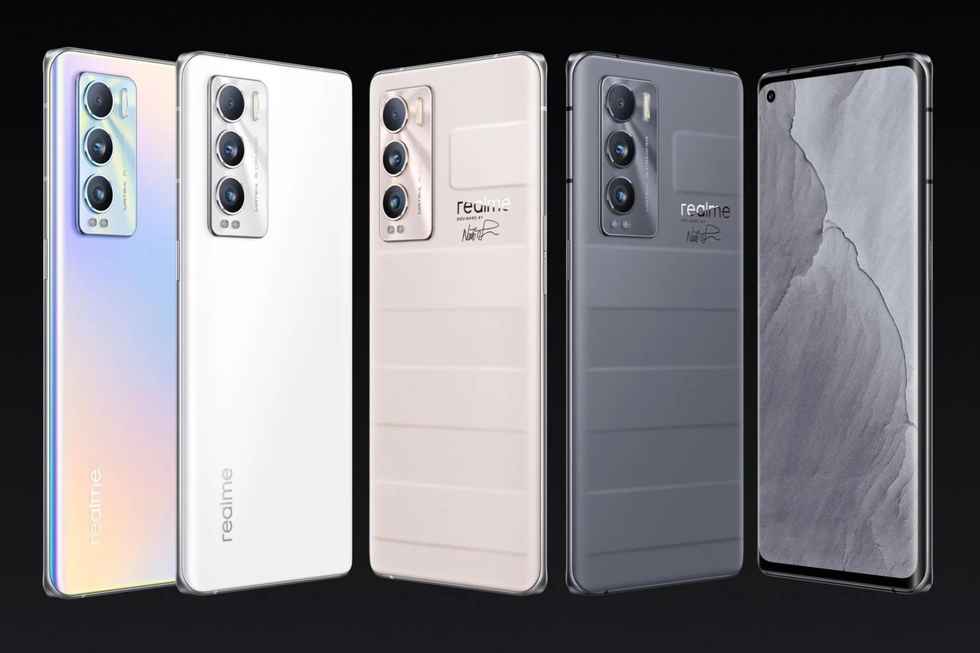 رنگ های مختلف Realme GT Master Explorer / گوشی موبایل ریلمی جی تی مستر اکسپلورر