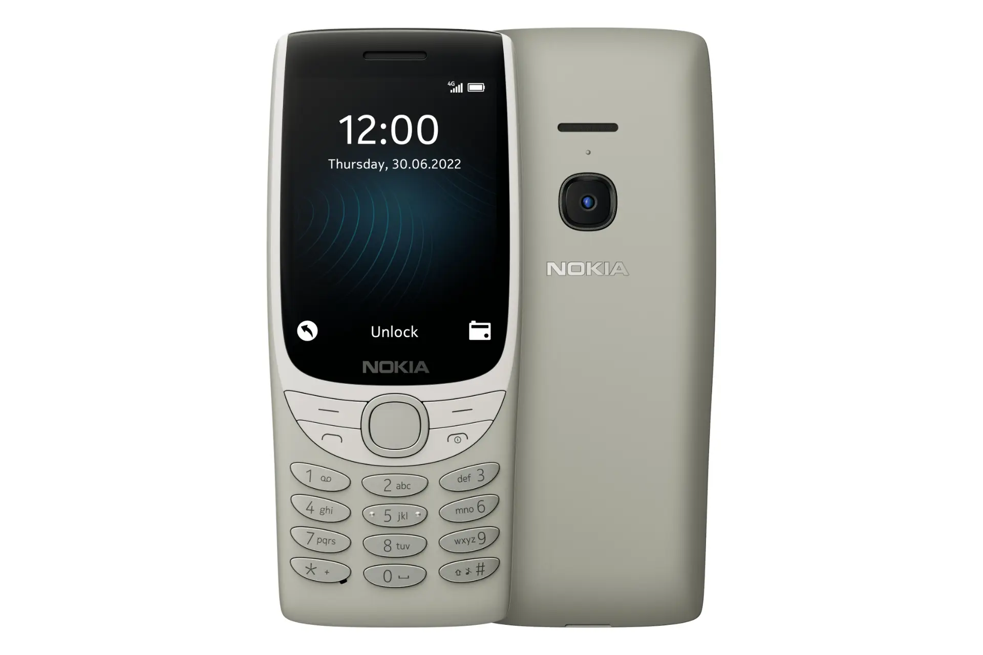 گوشی موبایل نوکیا Nokia 8210 4G خاکی