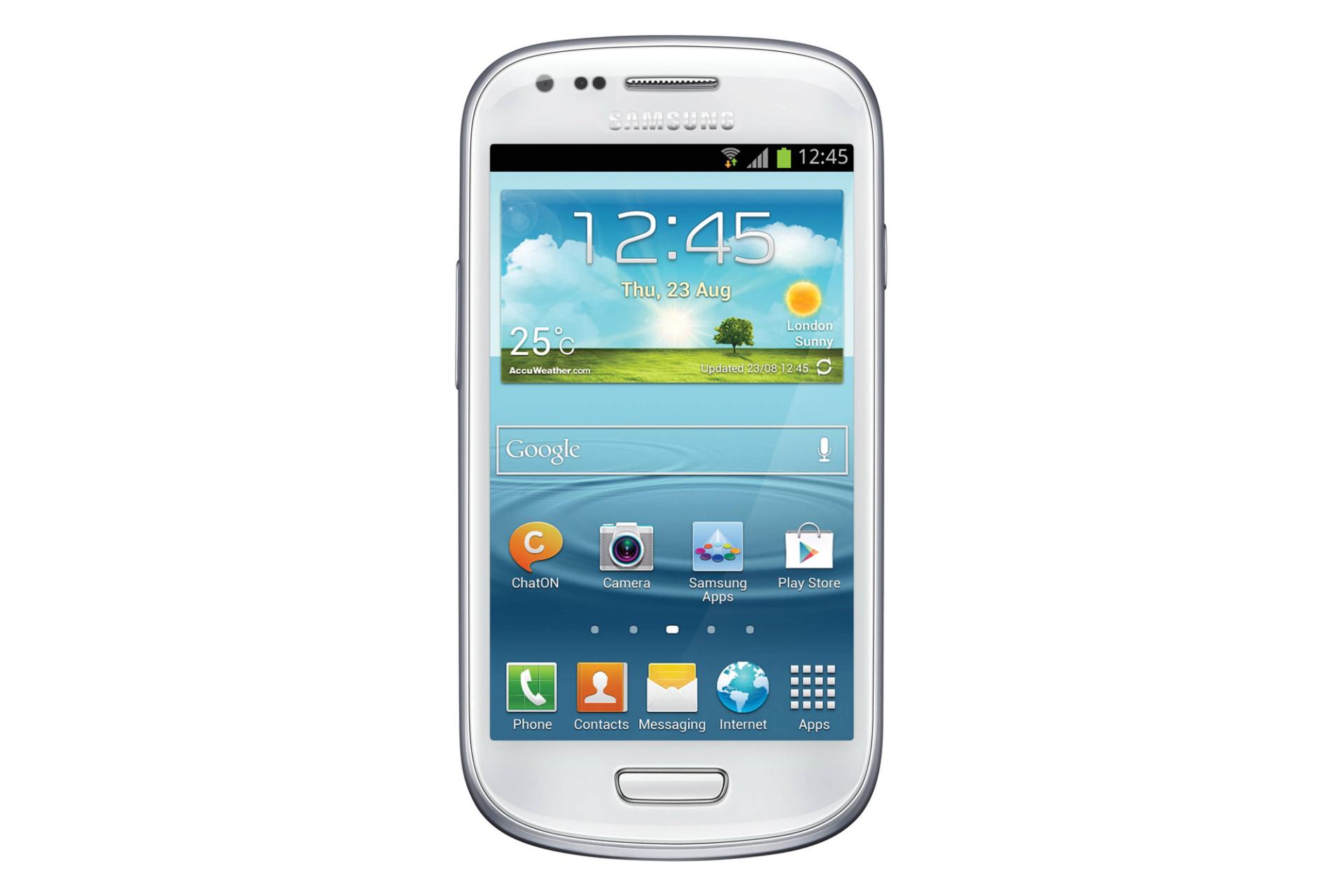 گلکسی اس 3 مینی سامسونگ رنگ سفید Samsung I8190 Galaxy S III mini