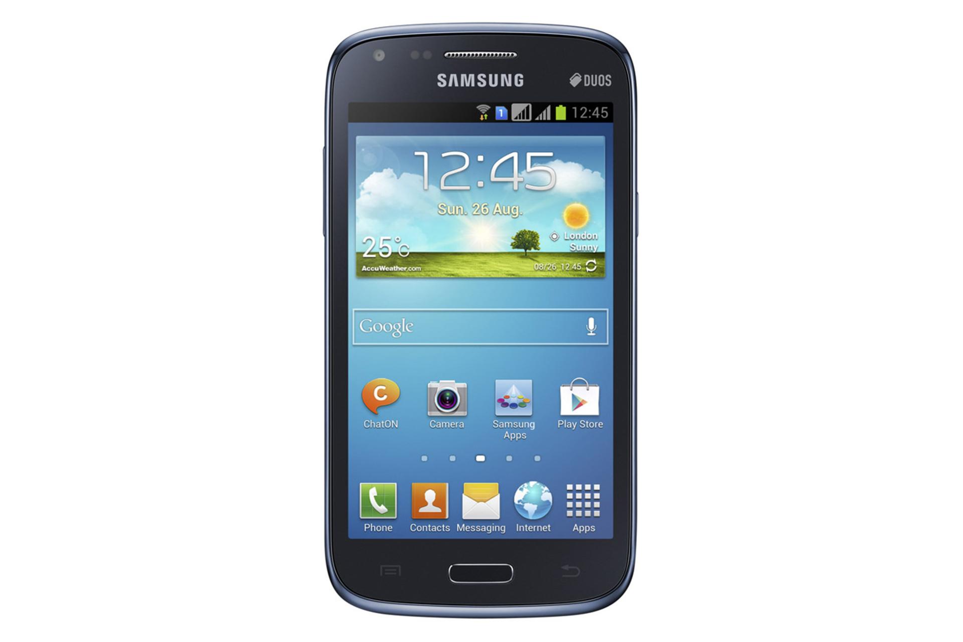 گلکسی Win I8550 سامسونگ نمای جلو Samsung Galaxy Win I8550