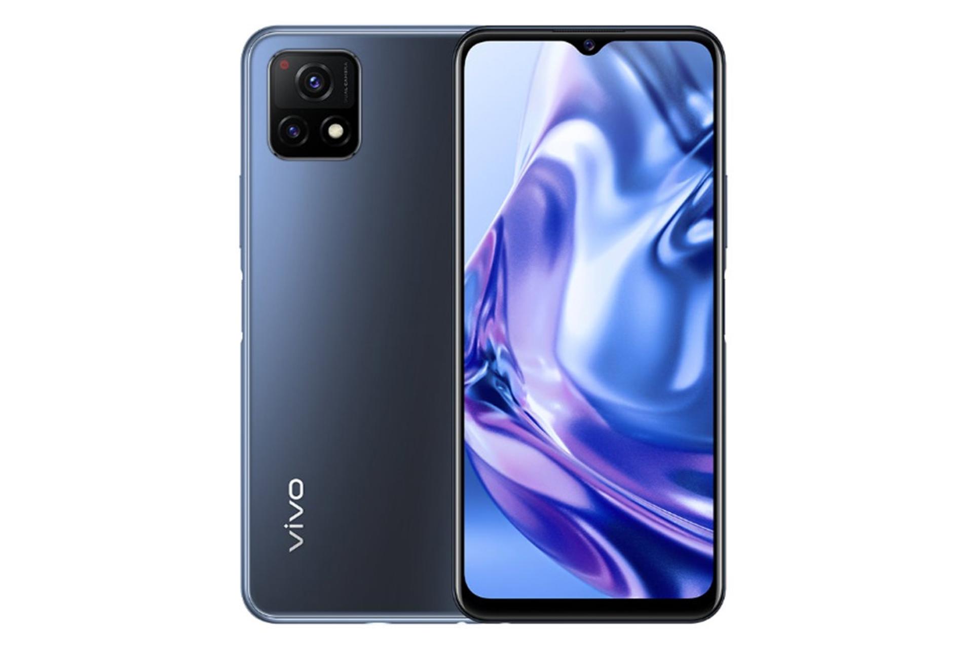 نمایش پشت و جلو Y31s ویوو 5G رنگ خاکستری