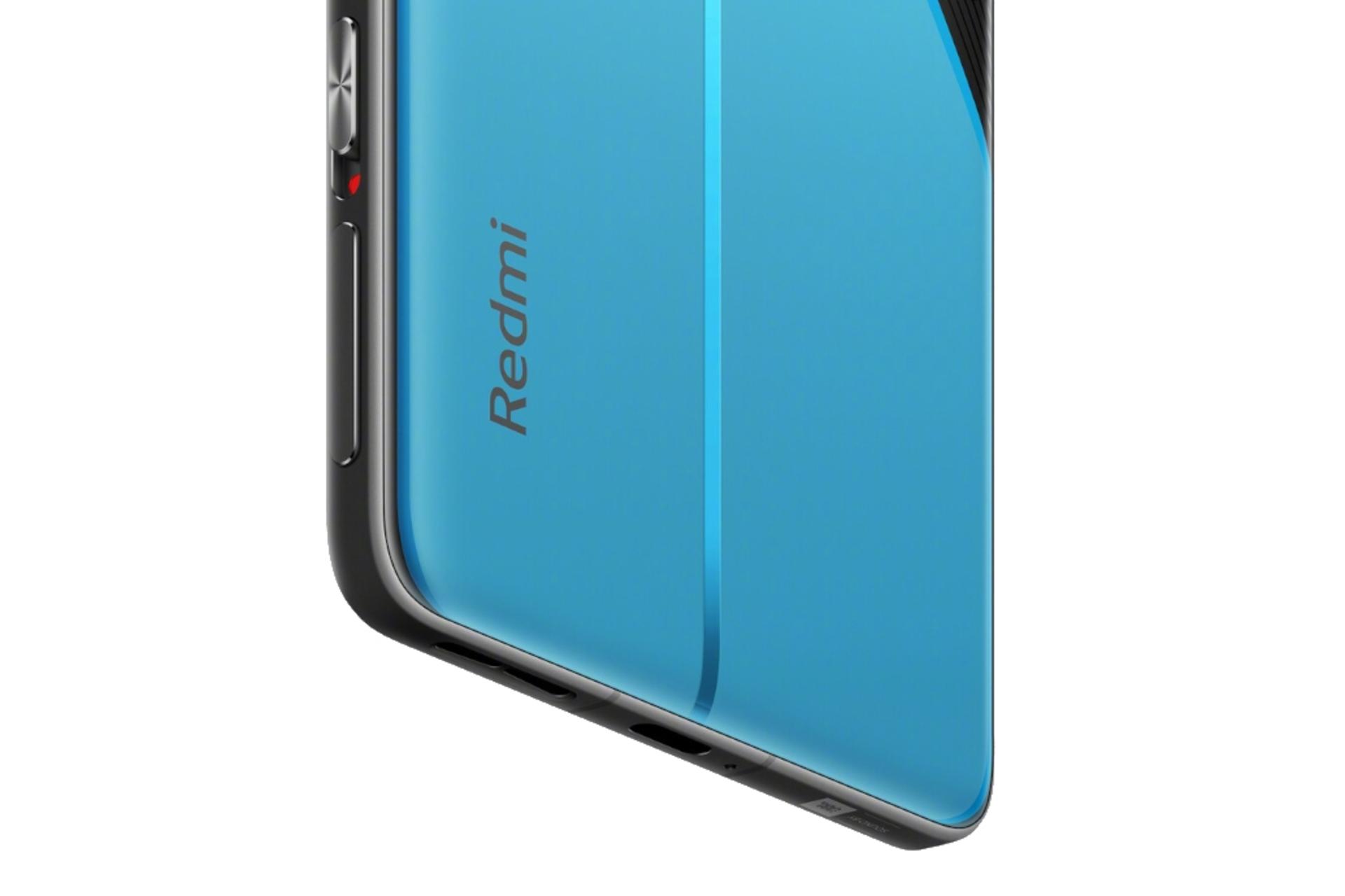 لبه پایین گوشی موبایل ردمی K50 گیمینگ شیائومی / Xiaomi Redmi K50 Gaming