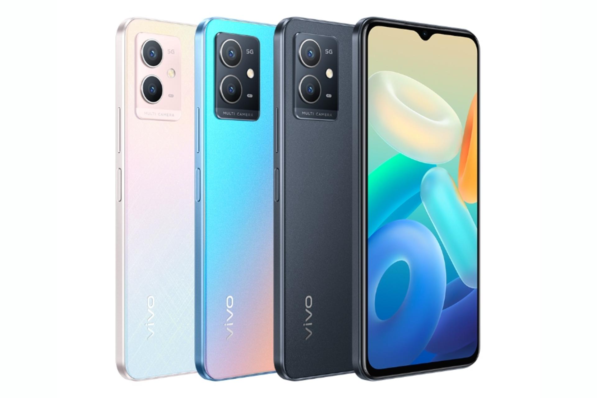 رنگ های مختلف گوشی موبایل ویوو vivo Y33s 5G