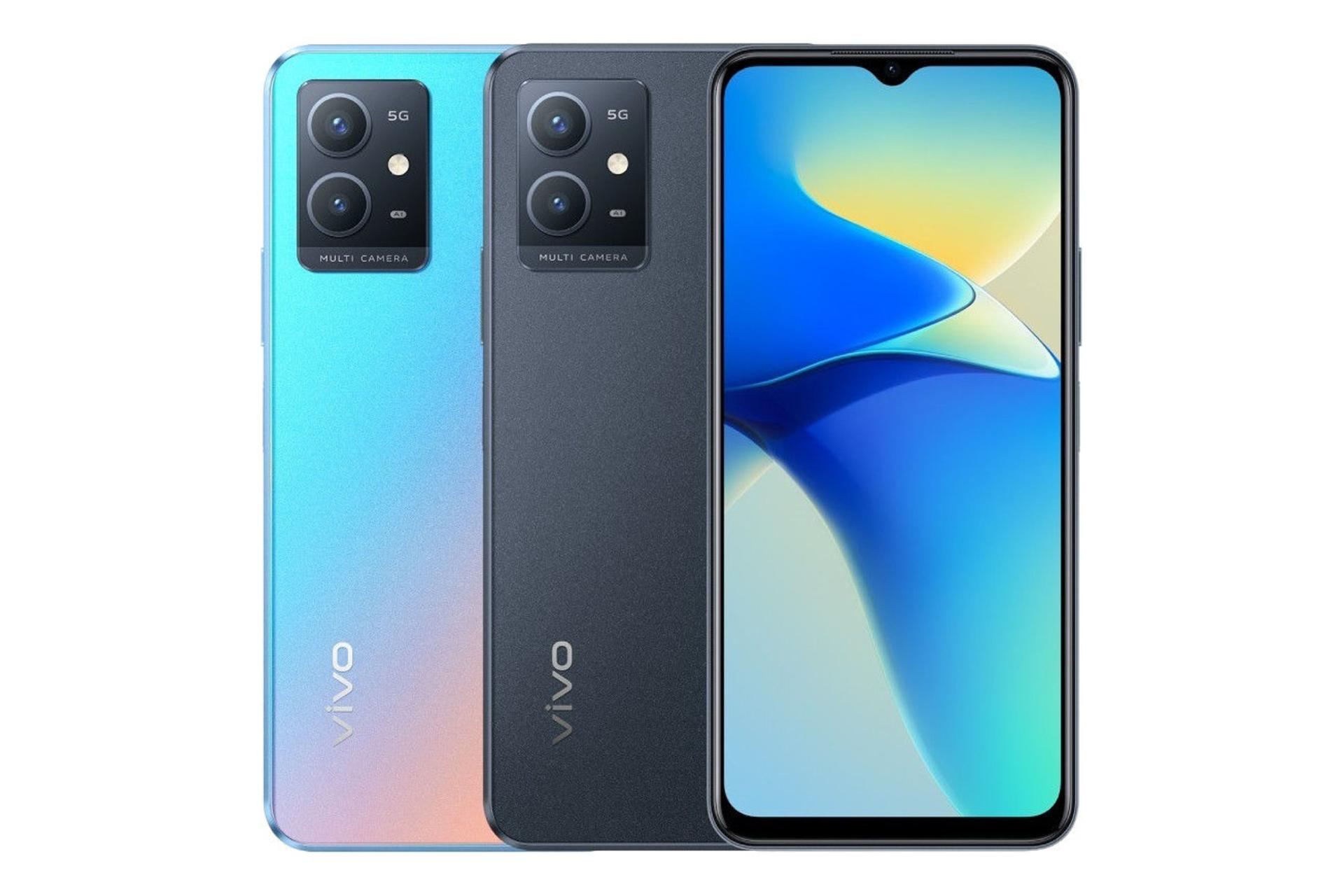 رنگ های مختلف گوشی موبایل ویوو vivo Y30 5G