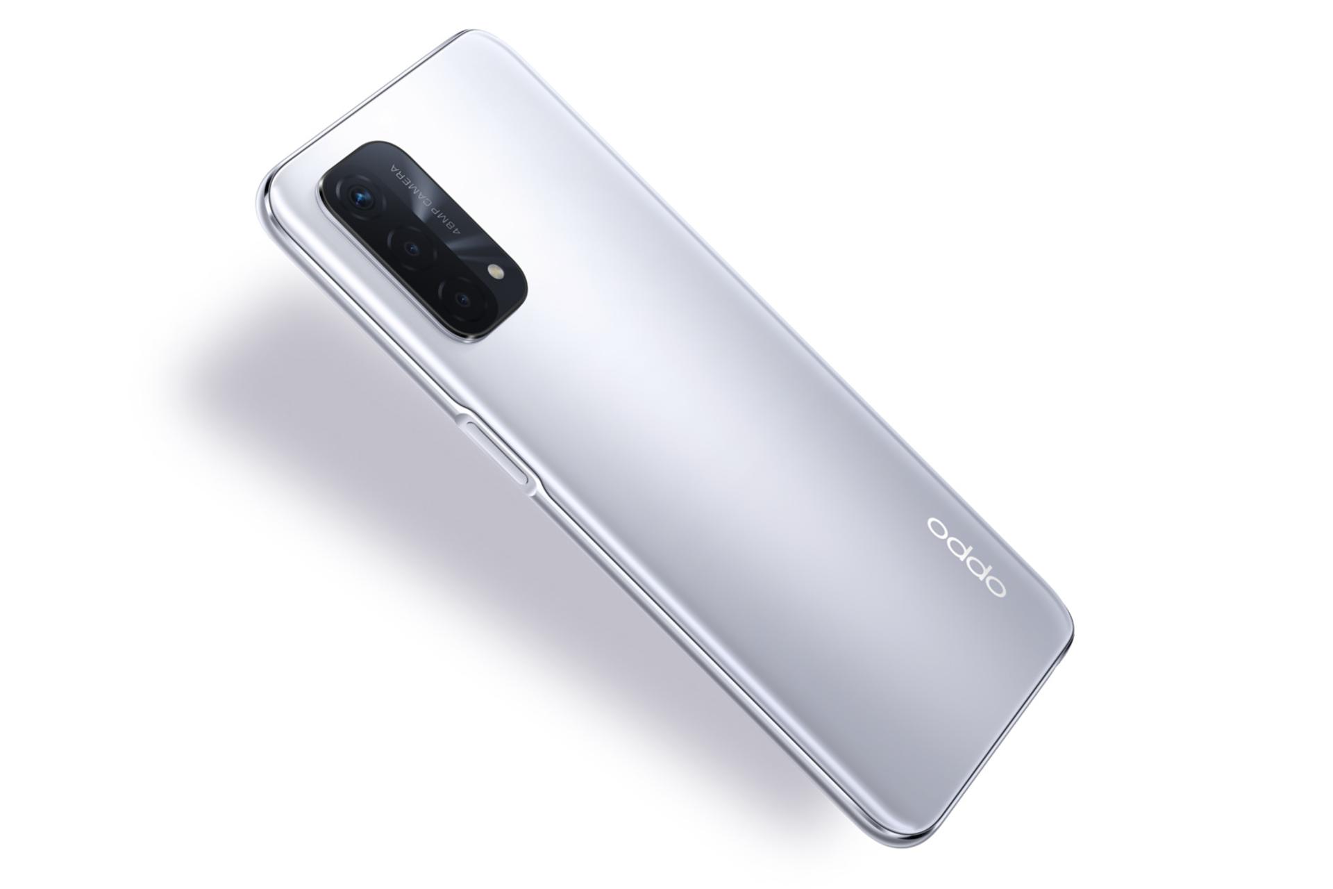 نمای پشت ای 93 اوپو 5 جی رنگ سفید