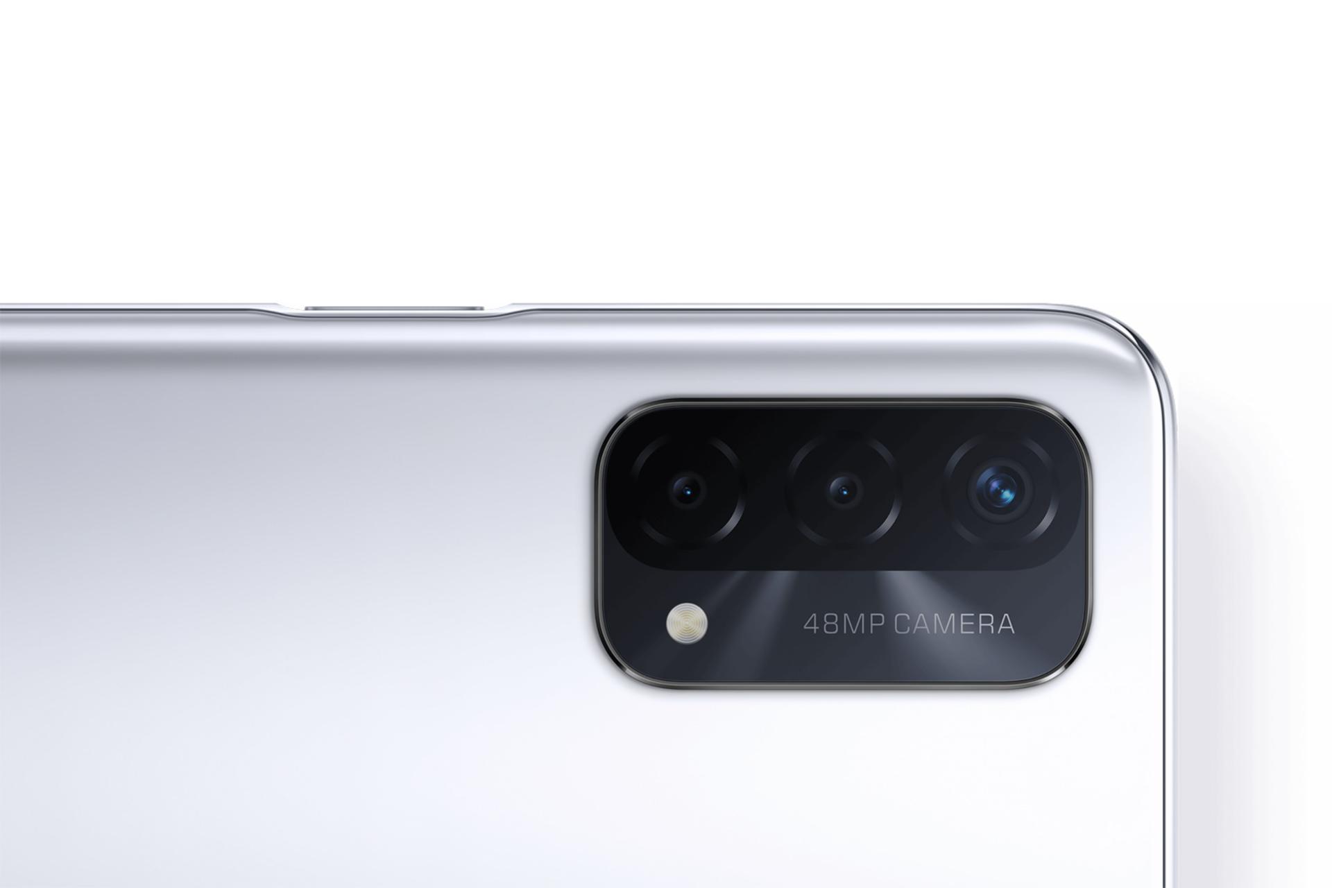 نمای دوربین ای 93 اوپو 5 جی رنگ سفید