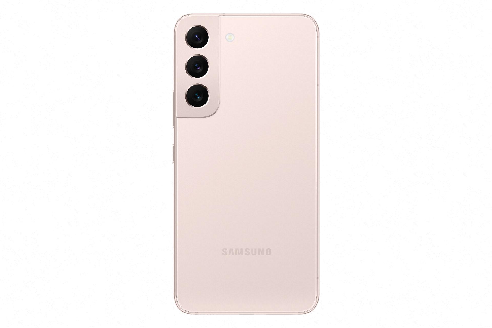 مرجع متخصصين ايران پنل پشت Samsung Galaxy S22 5G / موبايل موبايل گلكسي اس 22 سامسونگ 5G صورتي طلايي