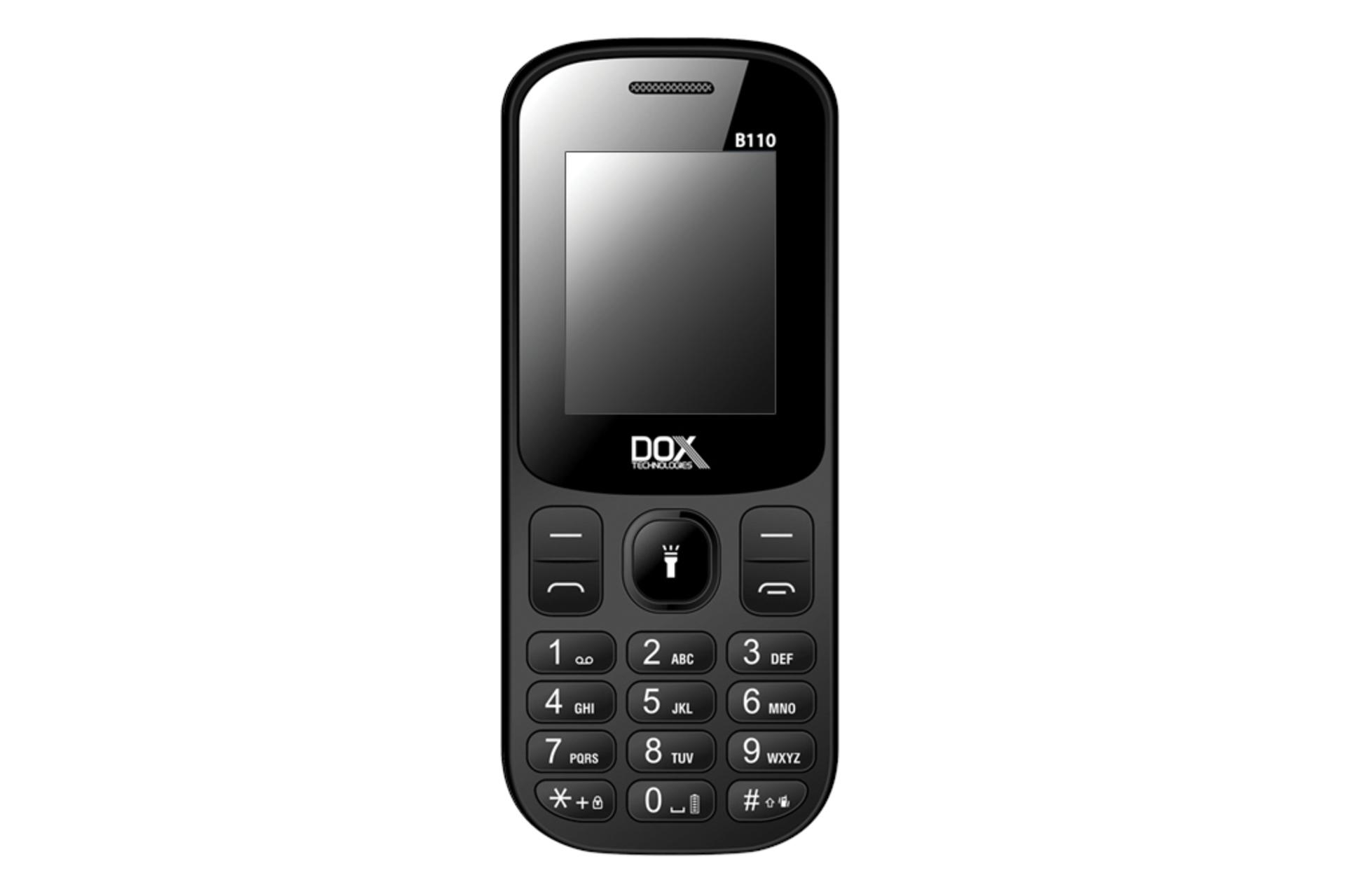 گوشی موبایل بی 110 داکس Dox B110 مشکی
