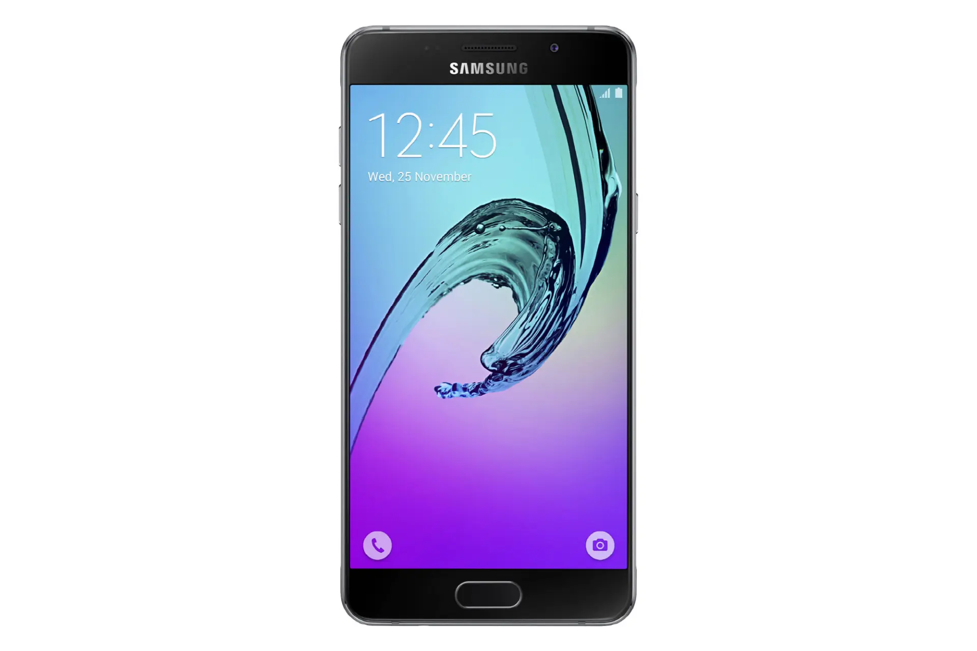 گلکسی A5 سامسونگ نسخه 2016 نمای جلو Samsung Galaxy A5 2016