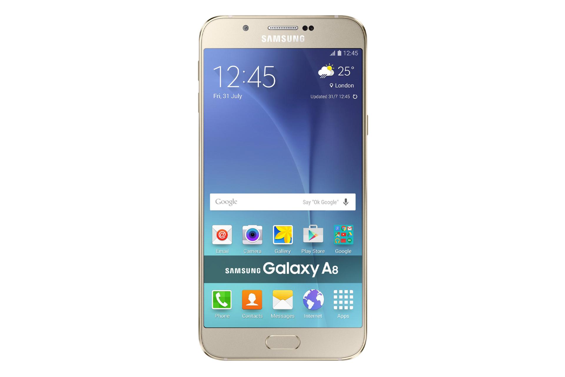 نمایشگر گلکسی A8 دو سیم‌کارته سامسونگ Samsung Galaxy A8 Duos