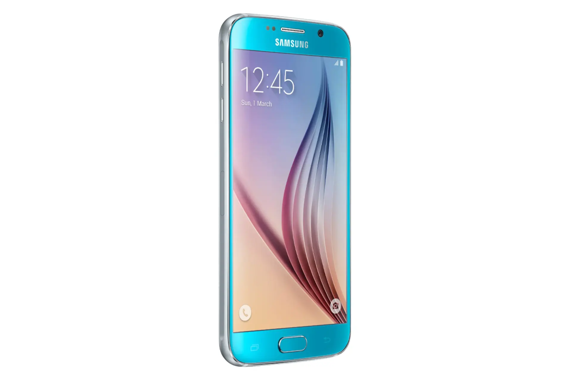گلکسی اس 6 سامسونگ آبی Samsung Galaxy S6