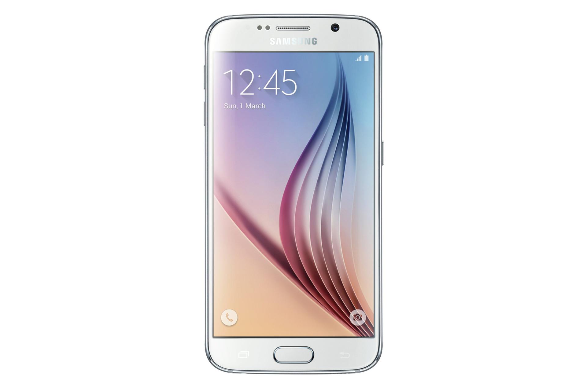 نمایشگر گلکسی اس 6 سامسونگ دو سیم‌کارته Samsung Galaxy S6 Duos