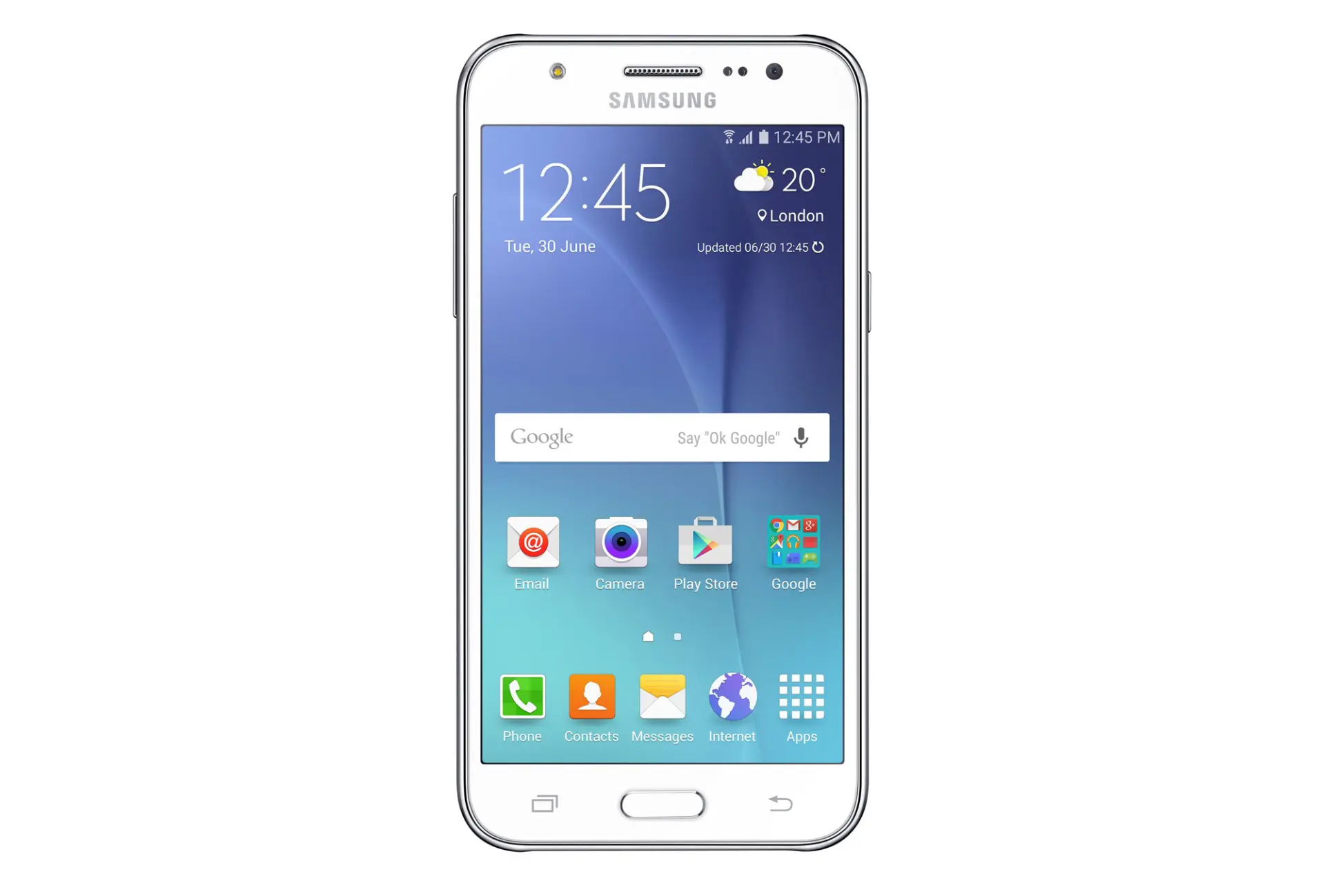 گلکسی J5 سامسونگ سفید Samsung Galaxy J5
