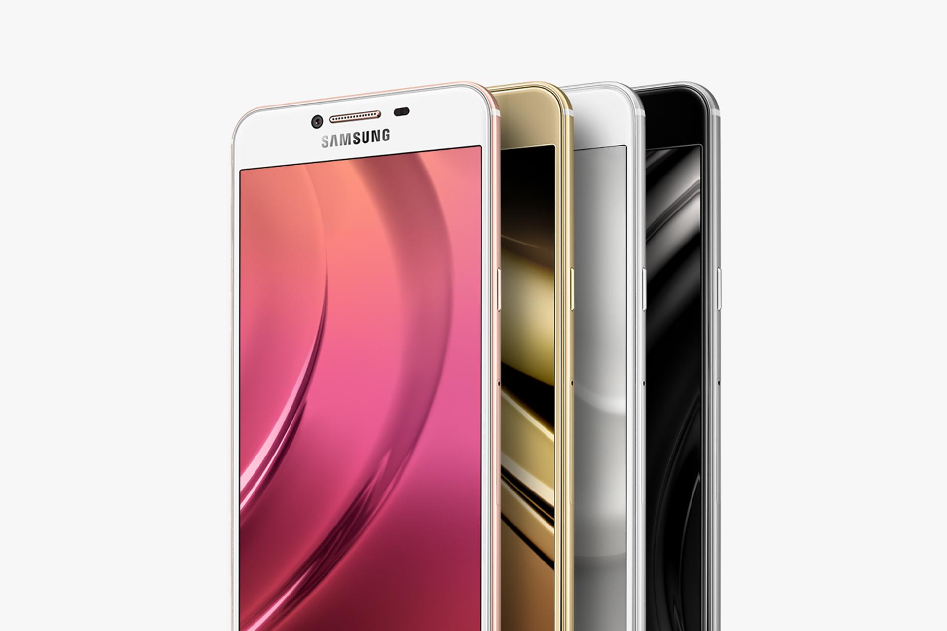 رنگ بندی گلکسی C7 سامسونگ Samsung Galaxy C7