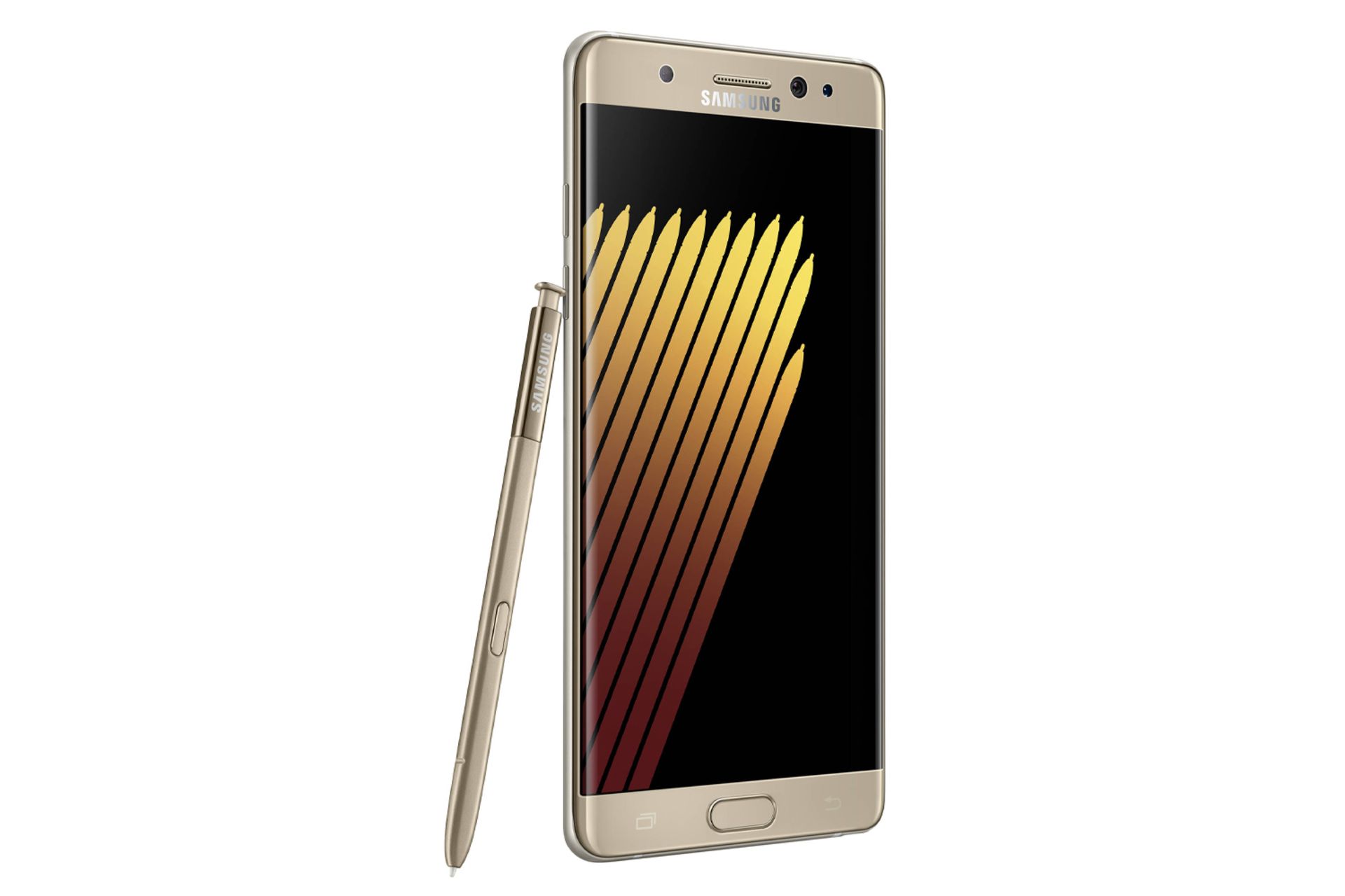 گلکسی نوت 7 سامسونگ نسخه آمریکا طلایی Samsung Galaxy Note7 USA	
