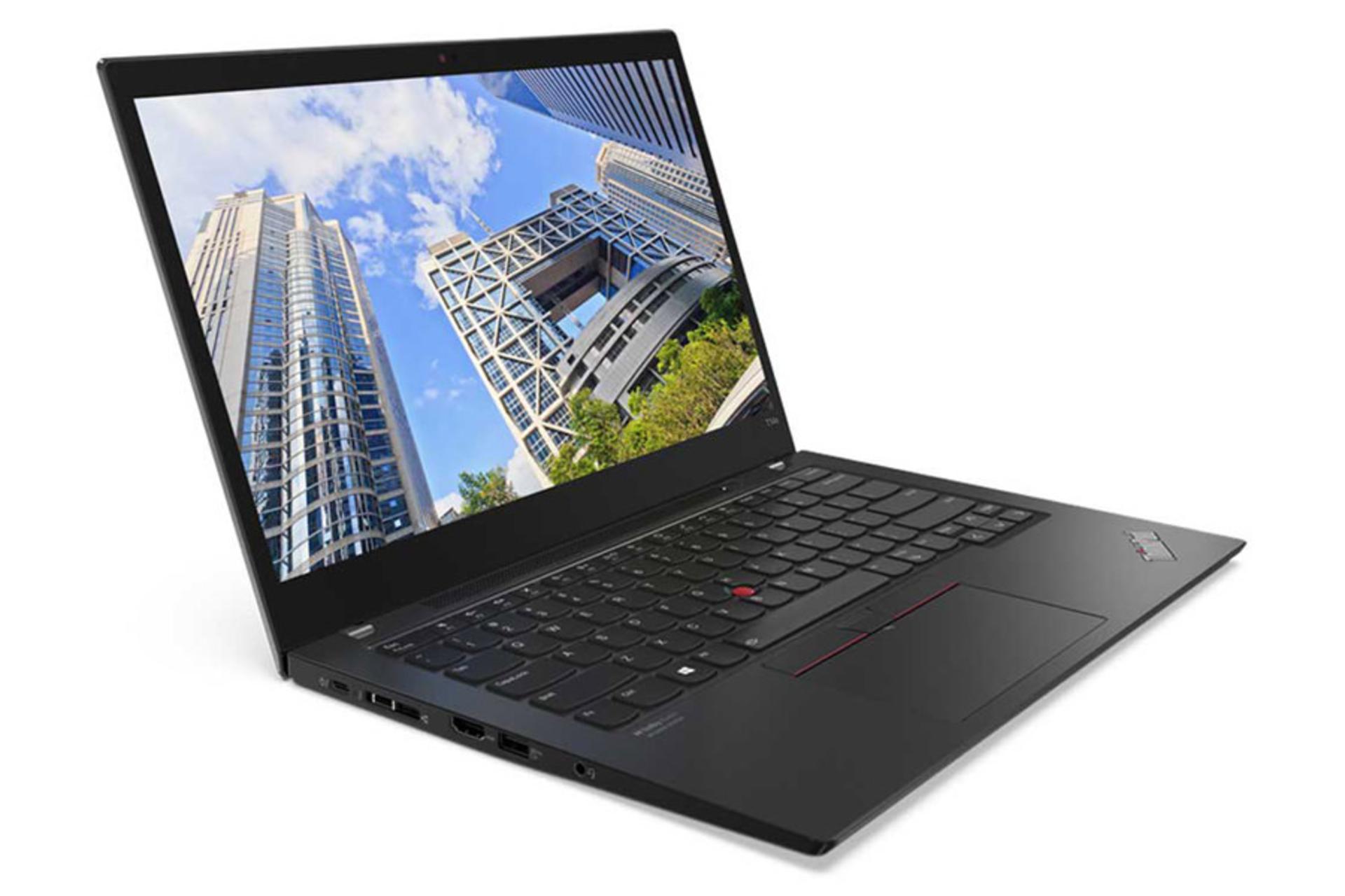 نمای چپ لپ تاپ ThinkPad T14s لنوو