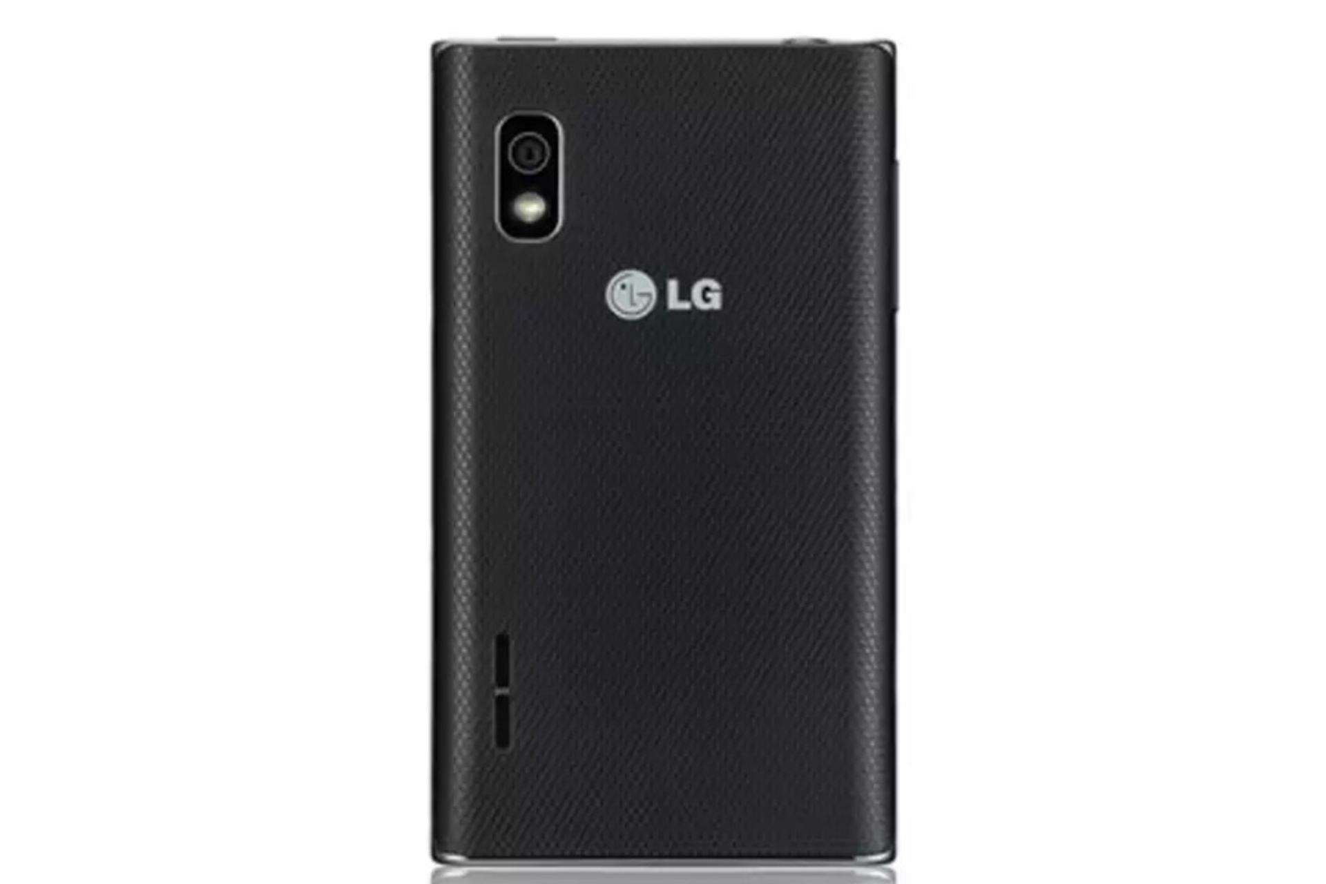 نمای پشت گوشی ال جی اپتیموس L5 E615