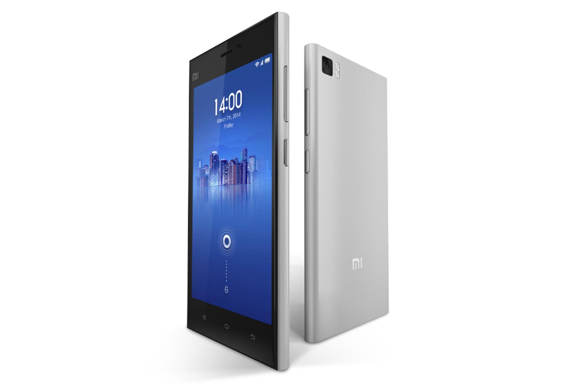 طراحی می 3 شیائومی Xiaomi Mi 3