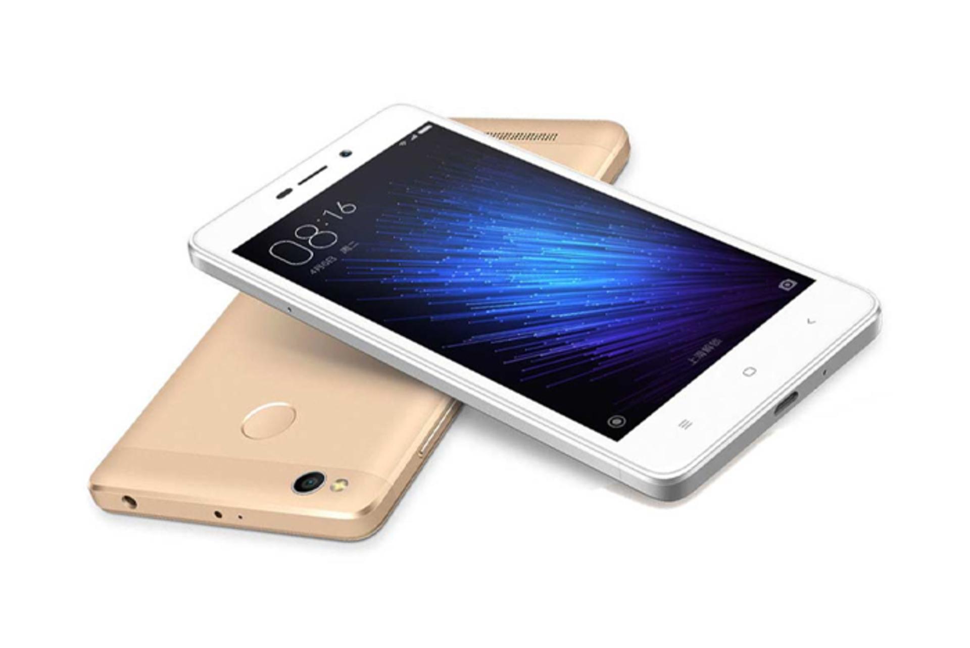 ردمی 3x پرایم شیائومی طلایی Xiaomi Redmi 3x