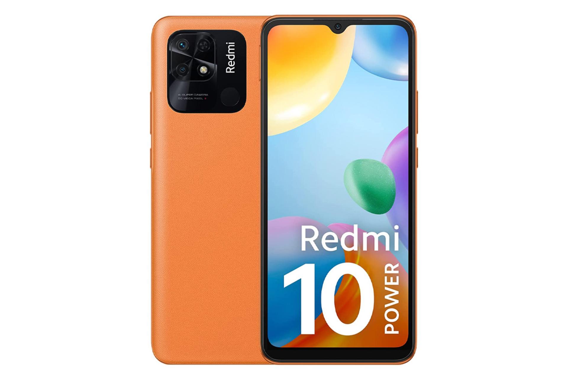 ردمی 10 پاور شیائومی نارنجی Xiaomi Redmi 10 Power