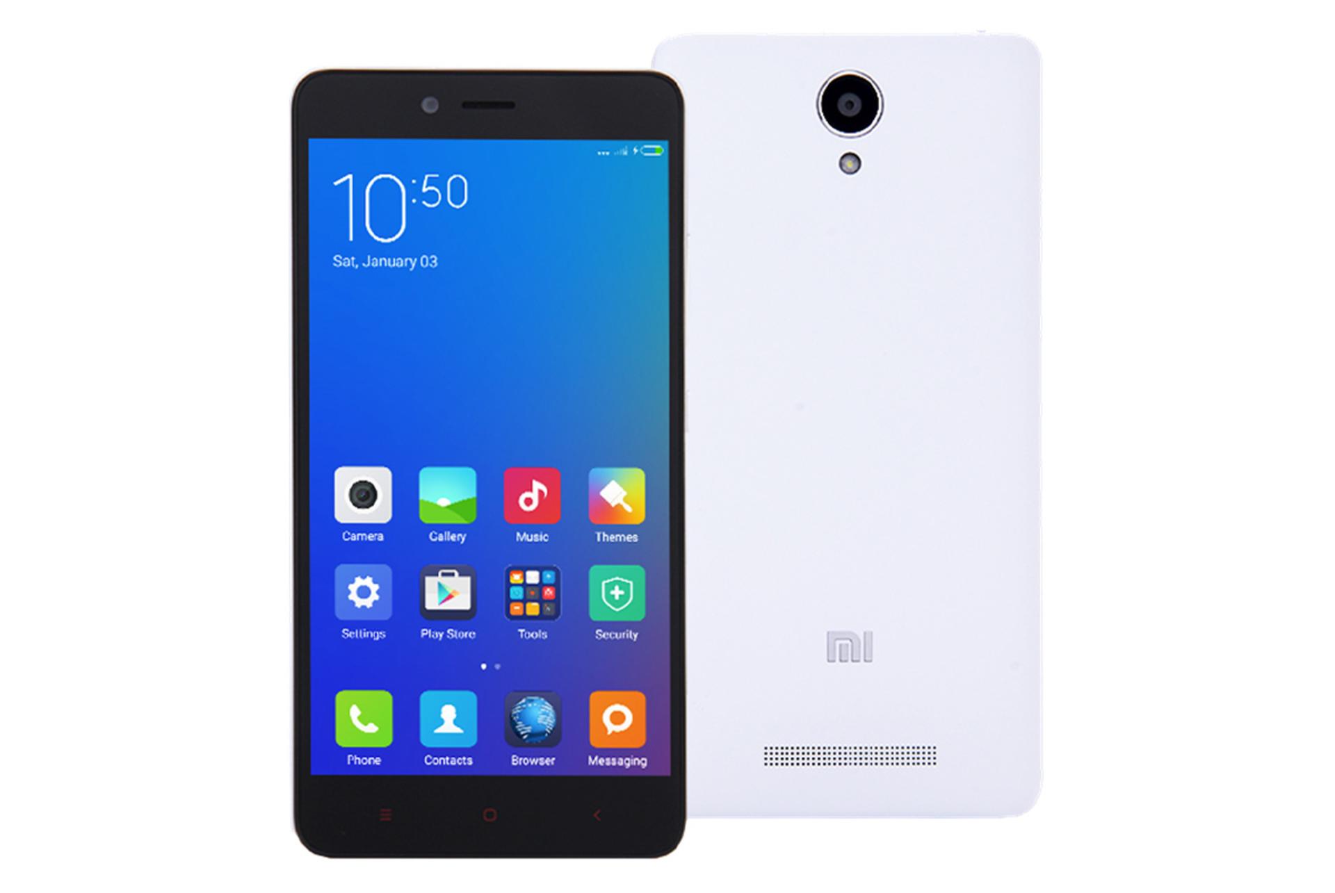ردمی نوت 2 شیائومی سفید Xiaomi Redmi Note 2