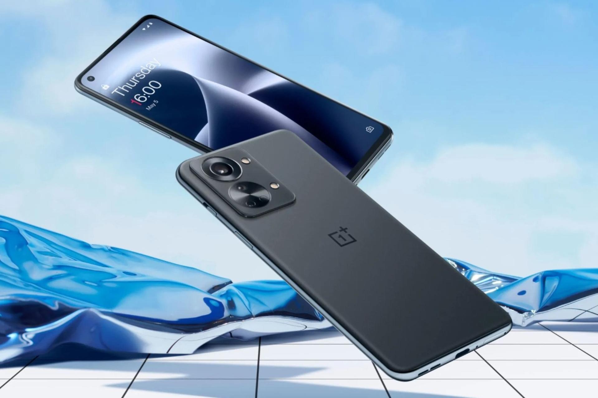 نمای کناری OnePlus Nord 2T / گوشی موبایل وان پلاس نورد 2T