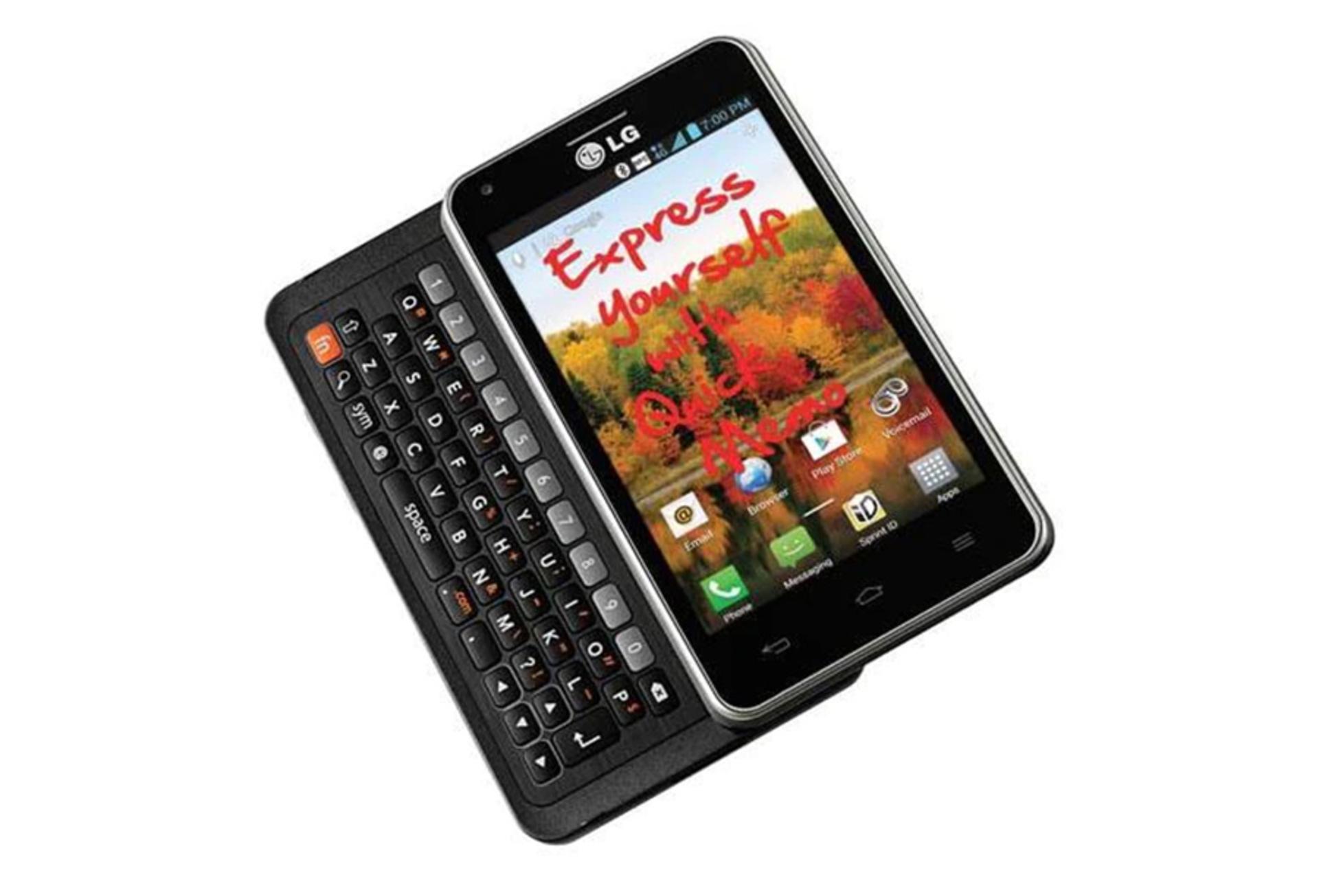 گوشی ال جی Mach LS860 با کیبورد باز