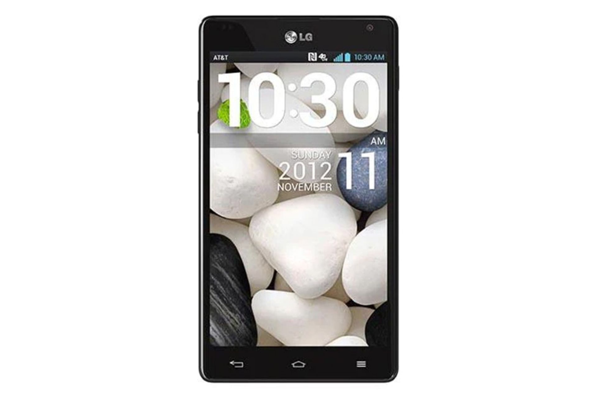 نمای جلو گوشی ال جی اپتیموس G E970