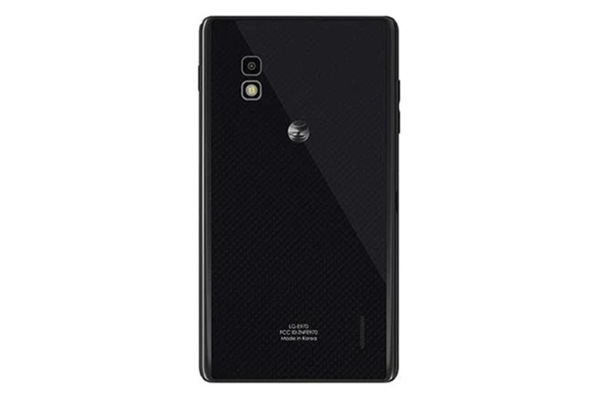 نمای پشت گوشی ال جی اپتیموس G E970