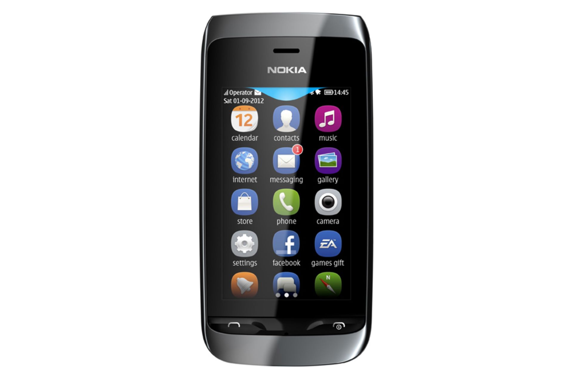 موبایل نوکیا آشا 309 نقره ای